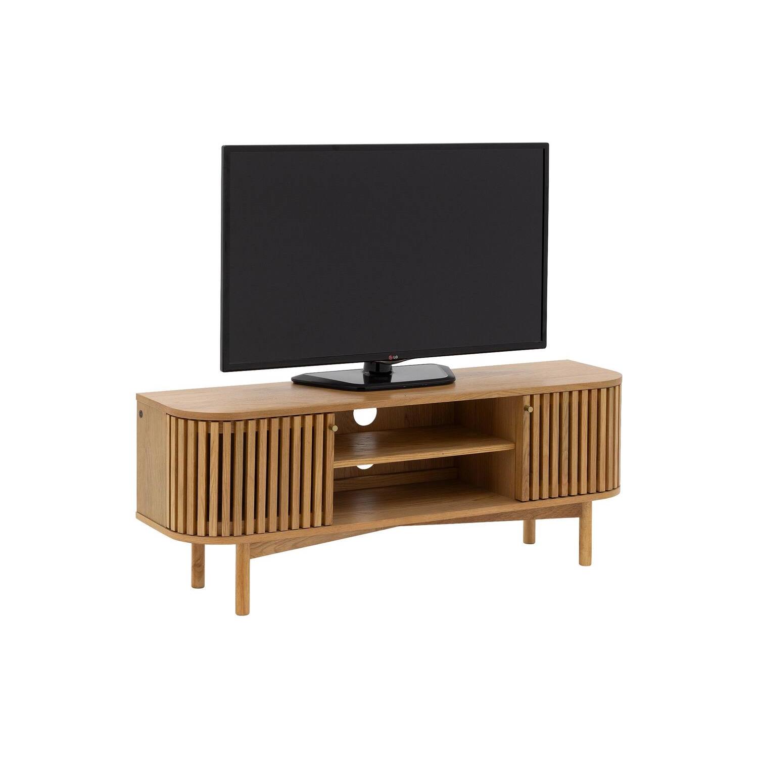 Goossens tv meubel soho in eiken