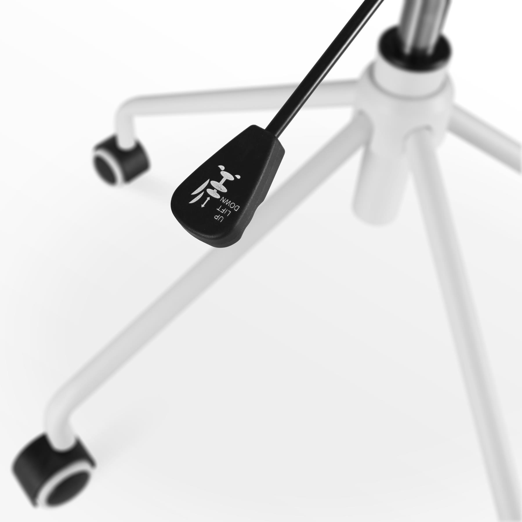Nolon Nout-Puk Bureaustoelen Set van 2 - Wit - Wit Onderstel
