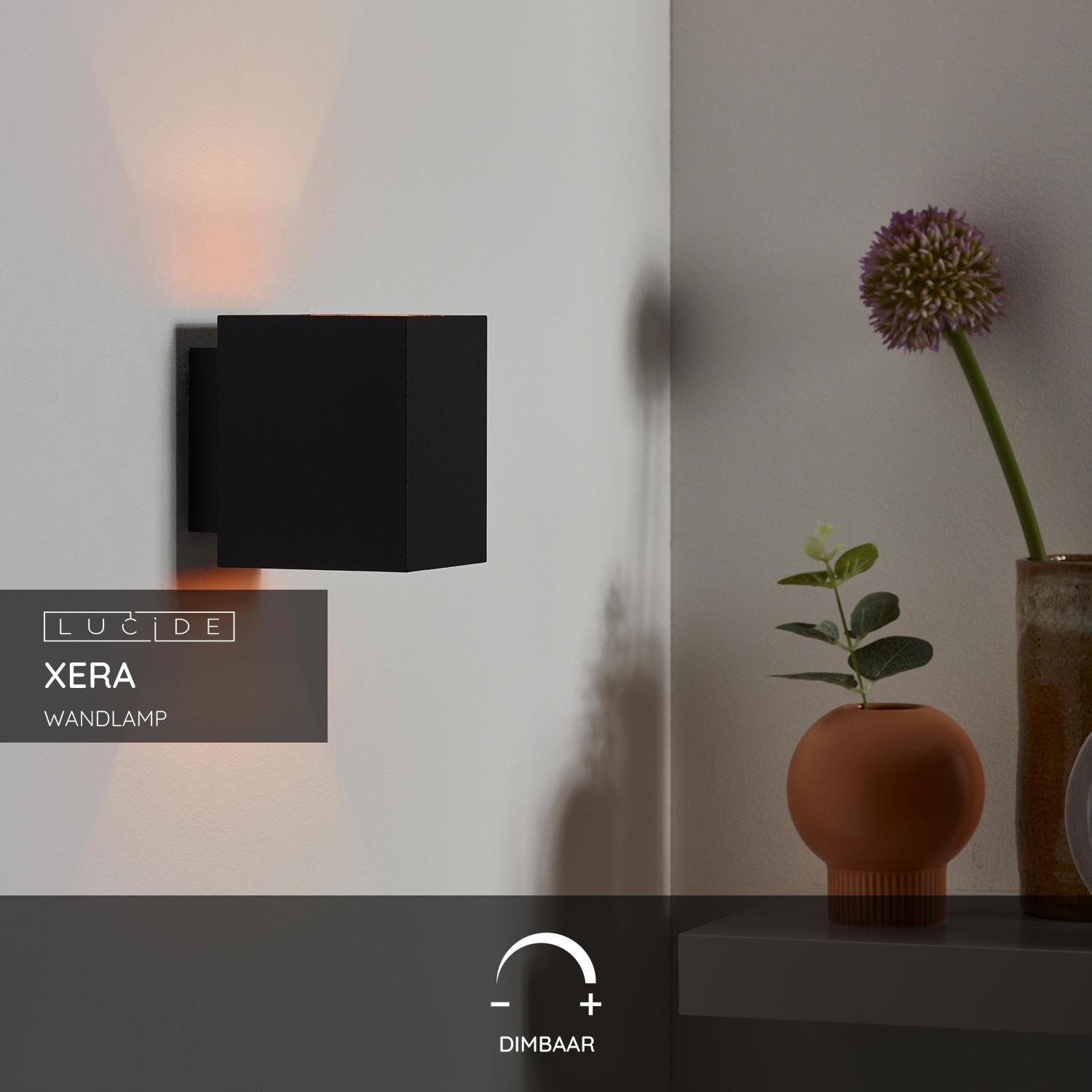 Lucide XERA Wandlamp - Zwart