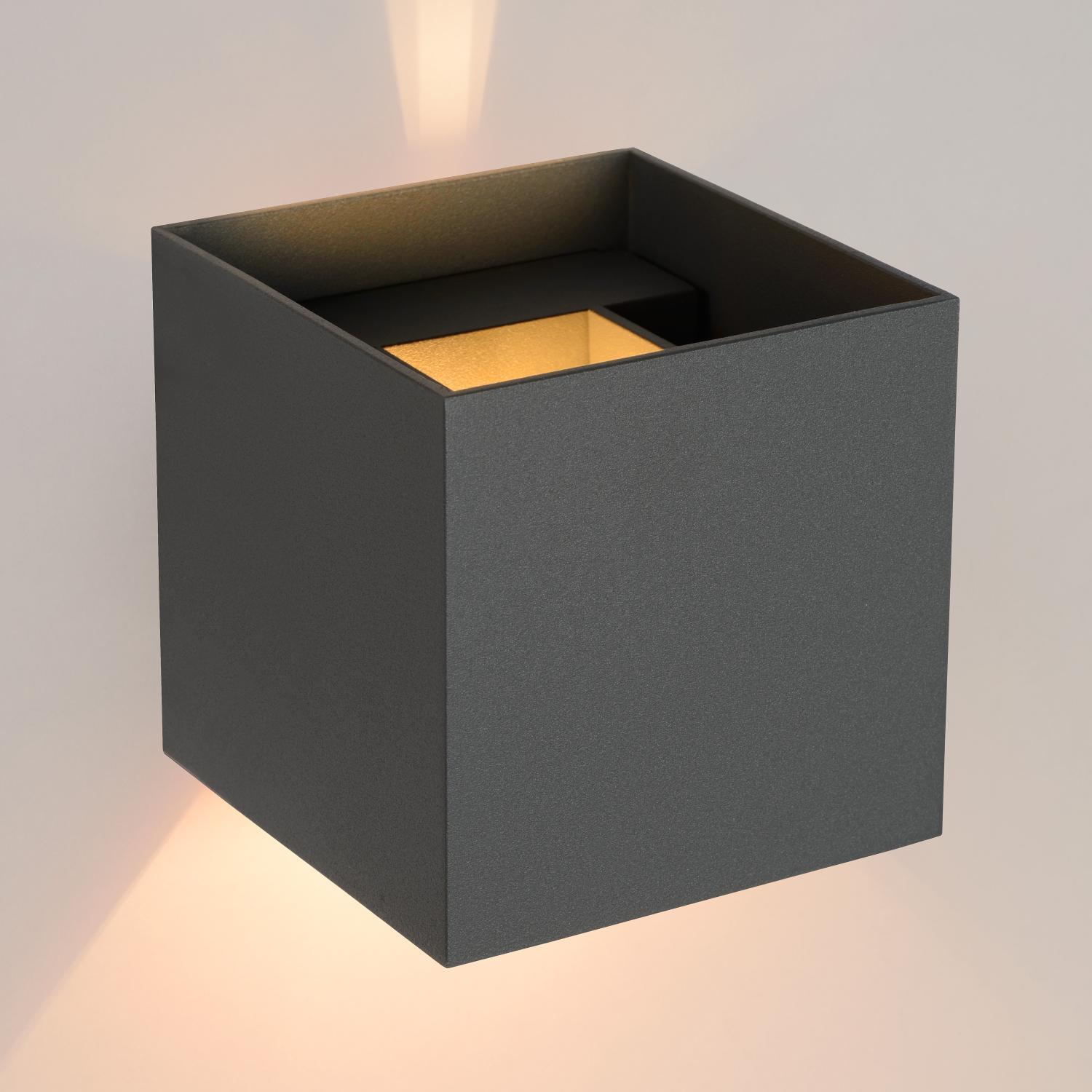 Lucide XIO Wandlamp - Grijs