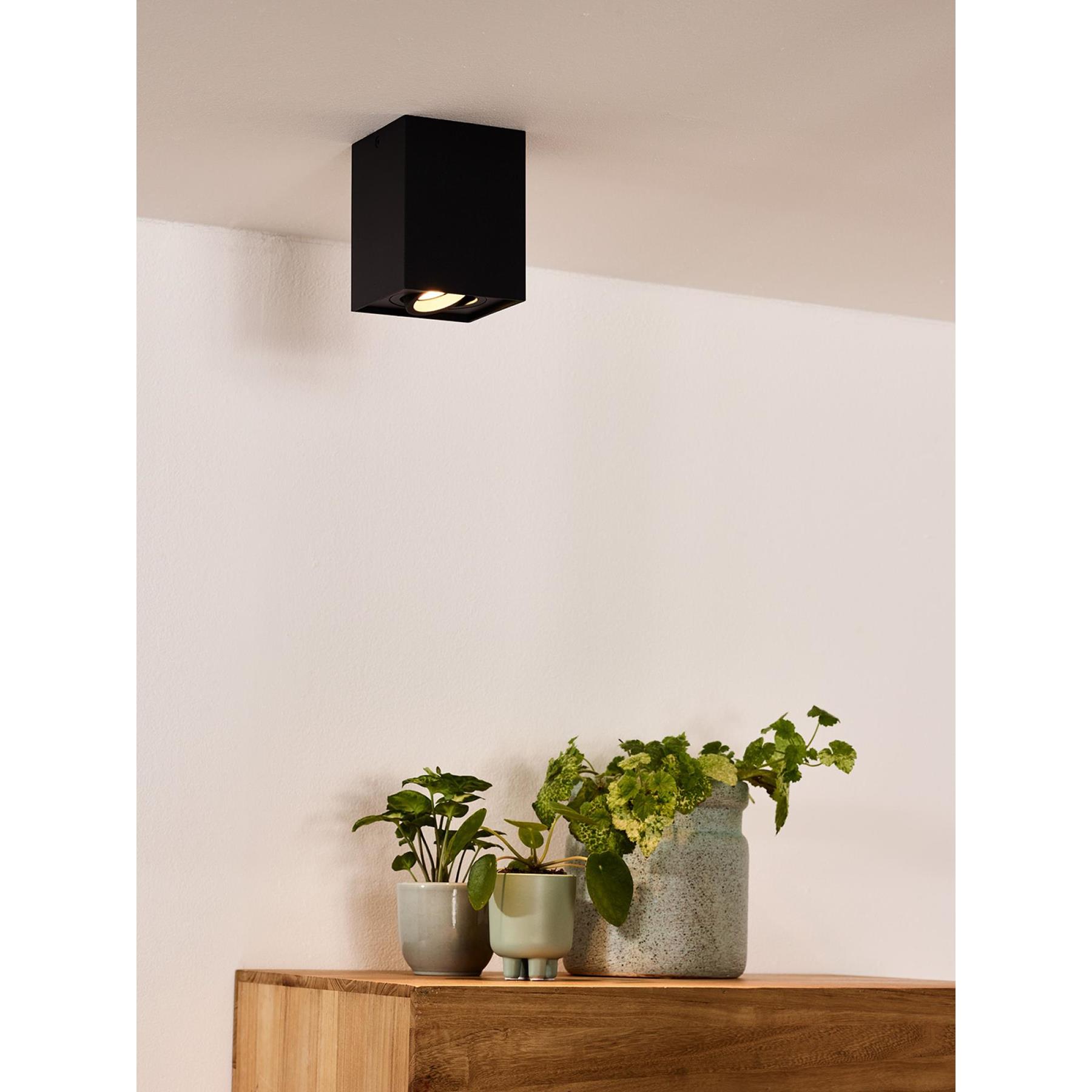 Lucide TUBE Plafondspot - Zwart