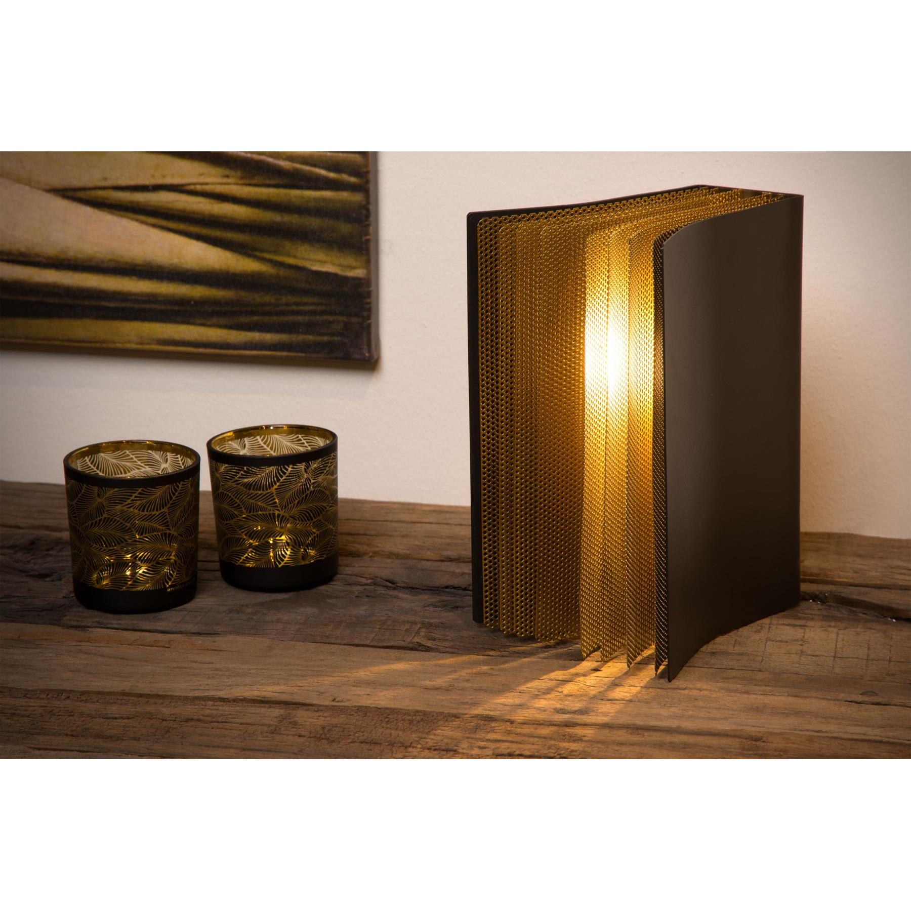 Lucide EXTRAVAGANZA LIVRET Tafellamp - Zwart