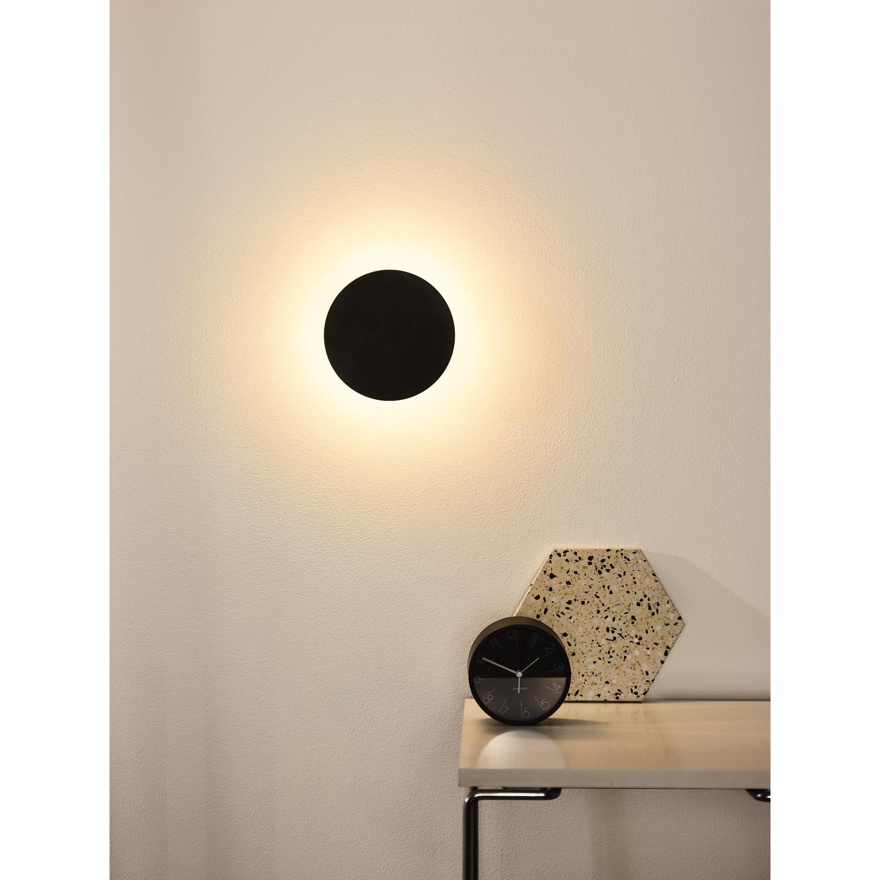 Lucide EKLYPS LED Wandlamp - Zwart