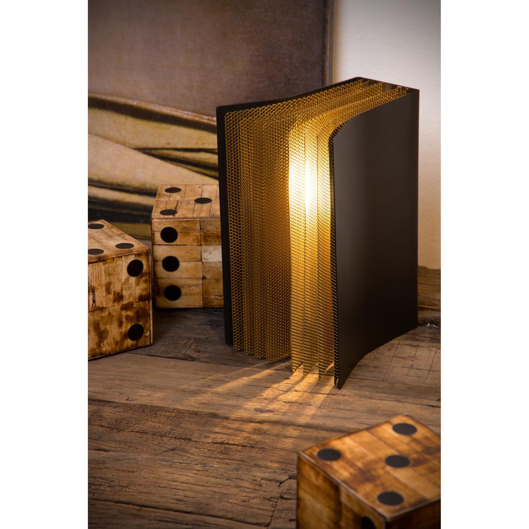 Lucide EXTRAVAGANZA LIVRET Tafellamp - Zwart