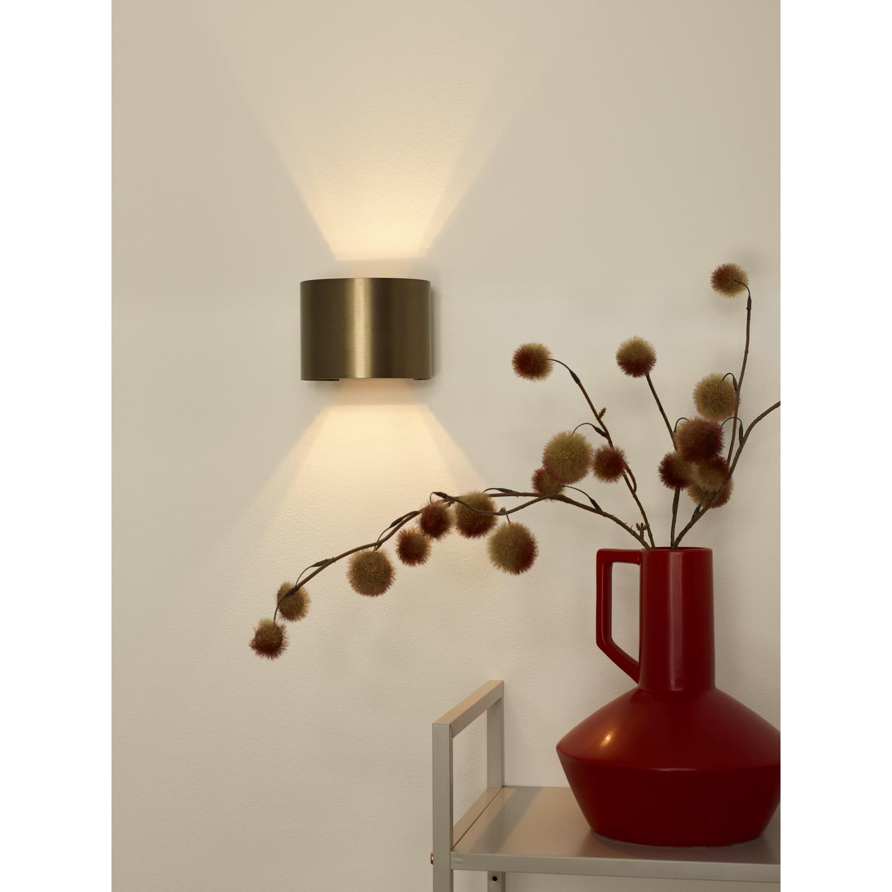 Lucide XIO Wandlamp - Roest bruin