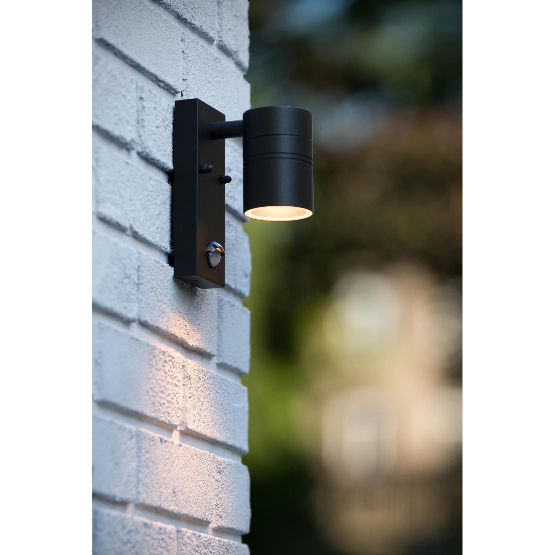 Lucide ARNE-LED IR Wandspot - Zwart