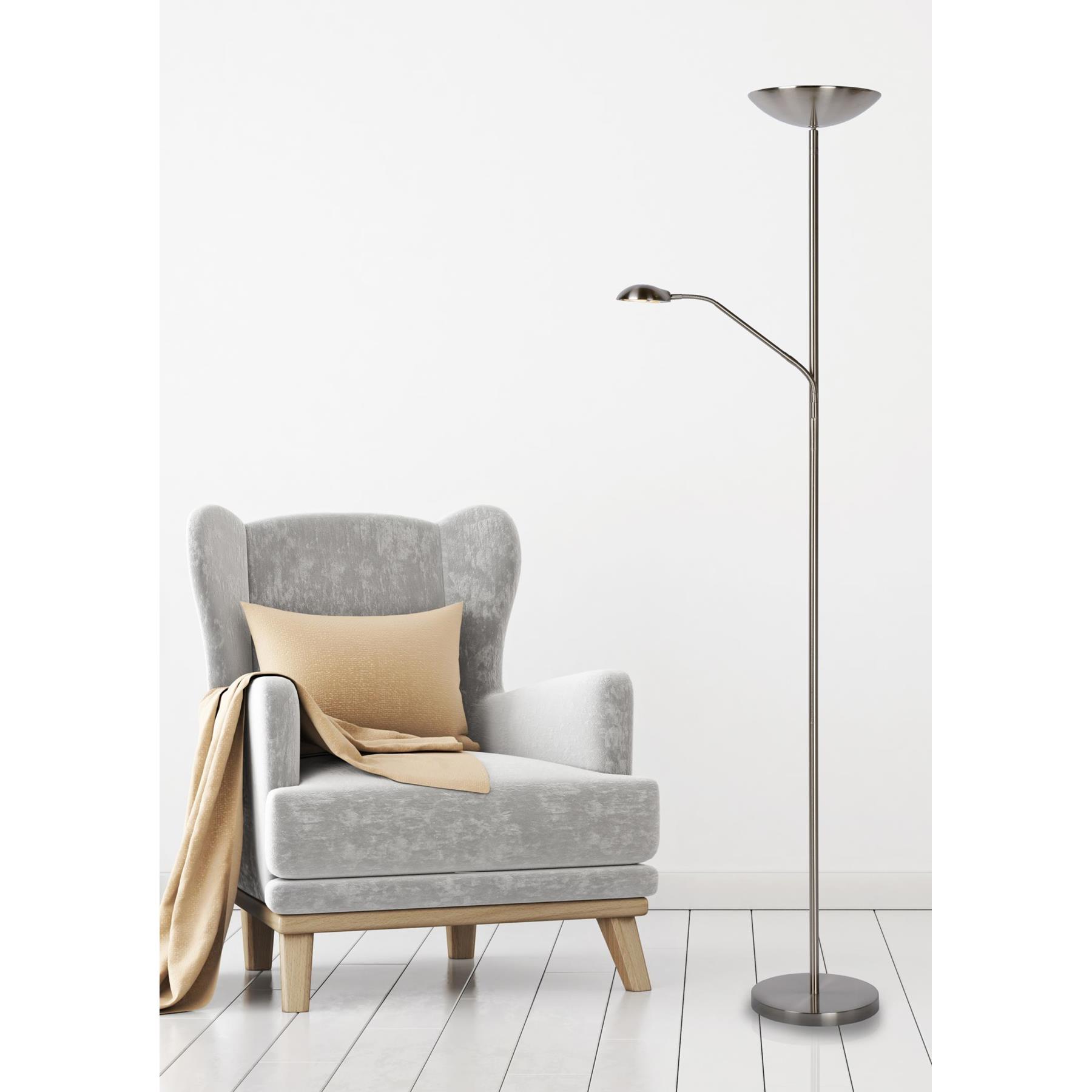 Lucide ZENITH Leeslamp - Mat chroom