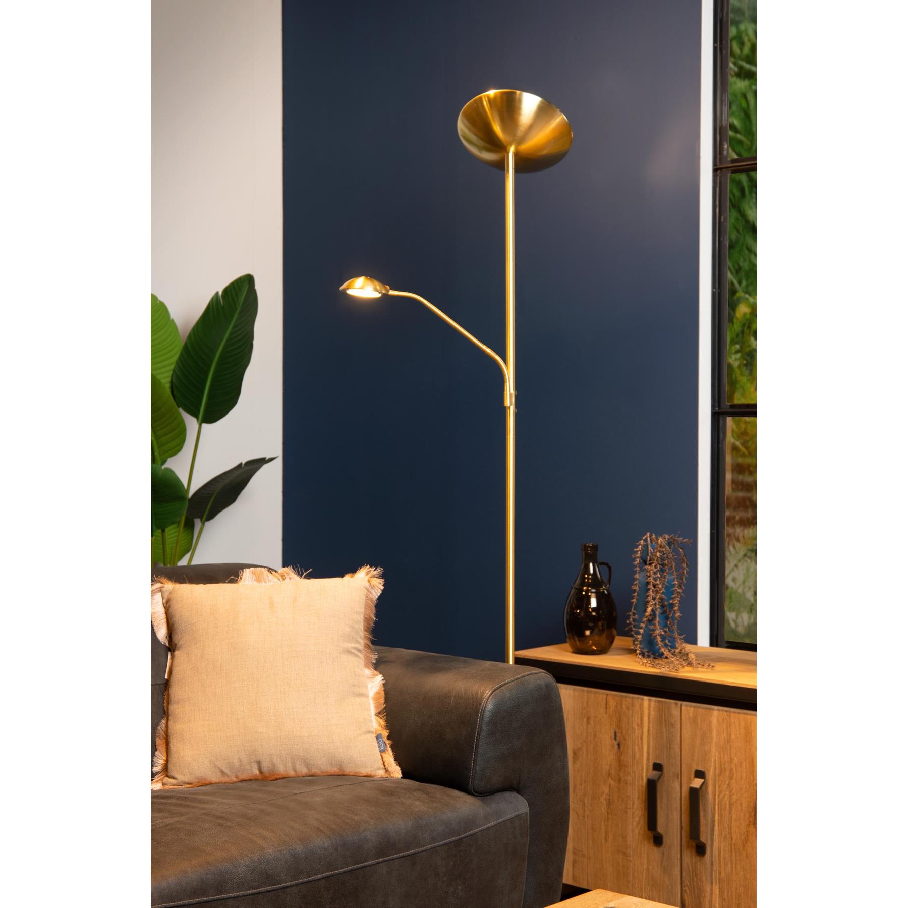 Lucide ZENITH Leeslamp - Mat Goud | Messing