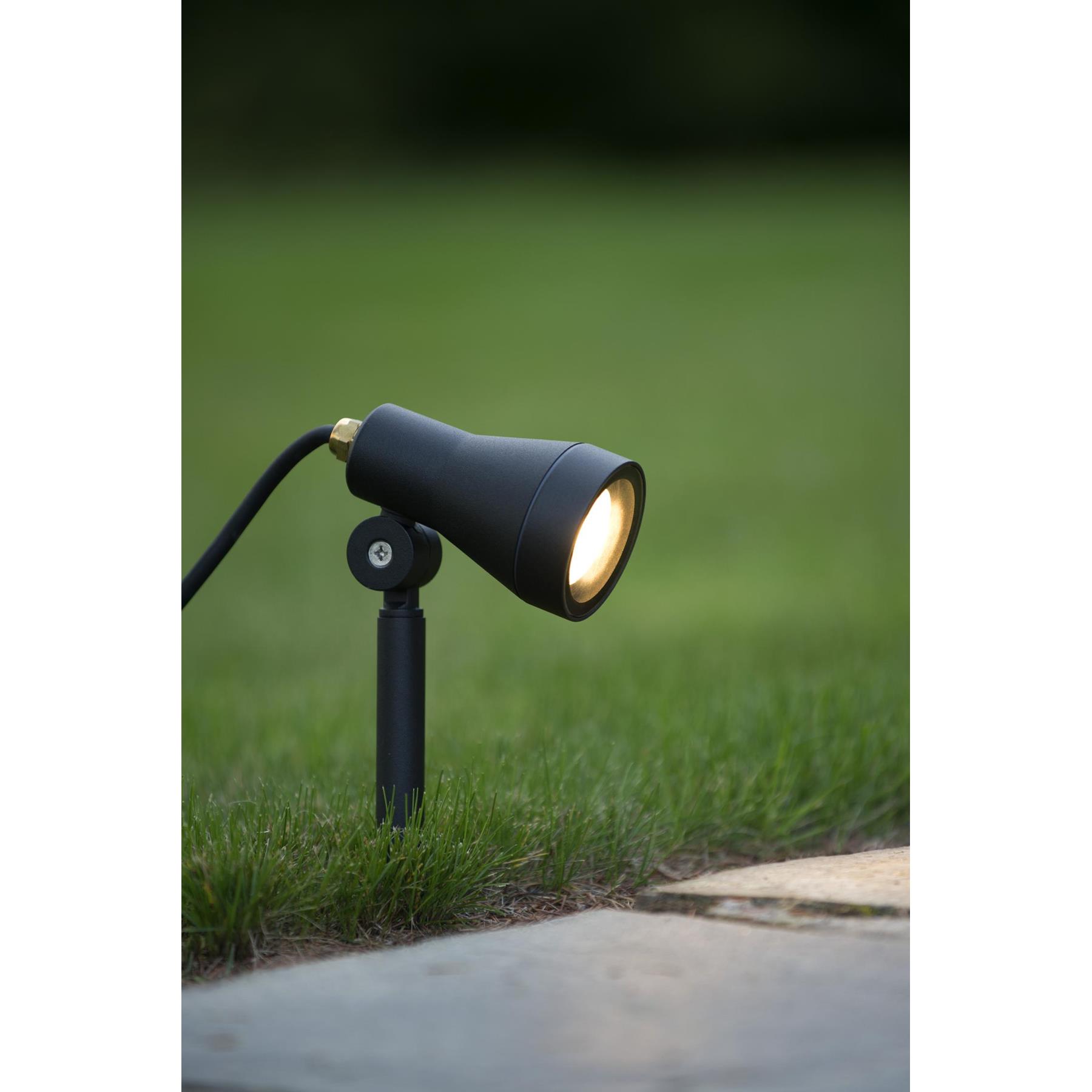 Lucide SPIKE Tuinspot - Zwart