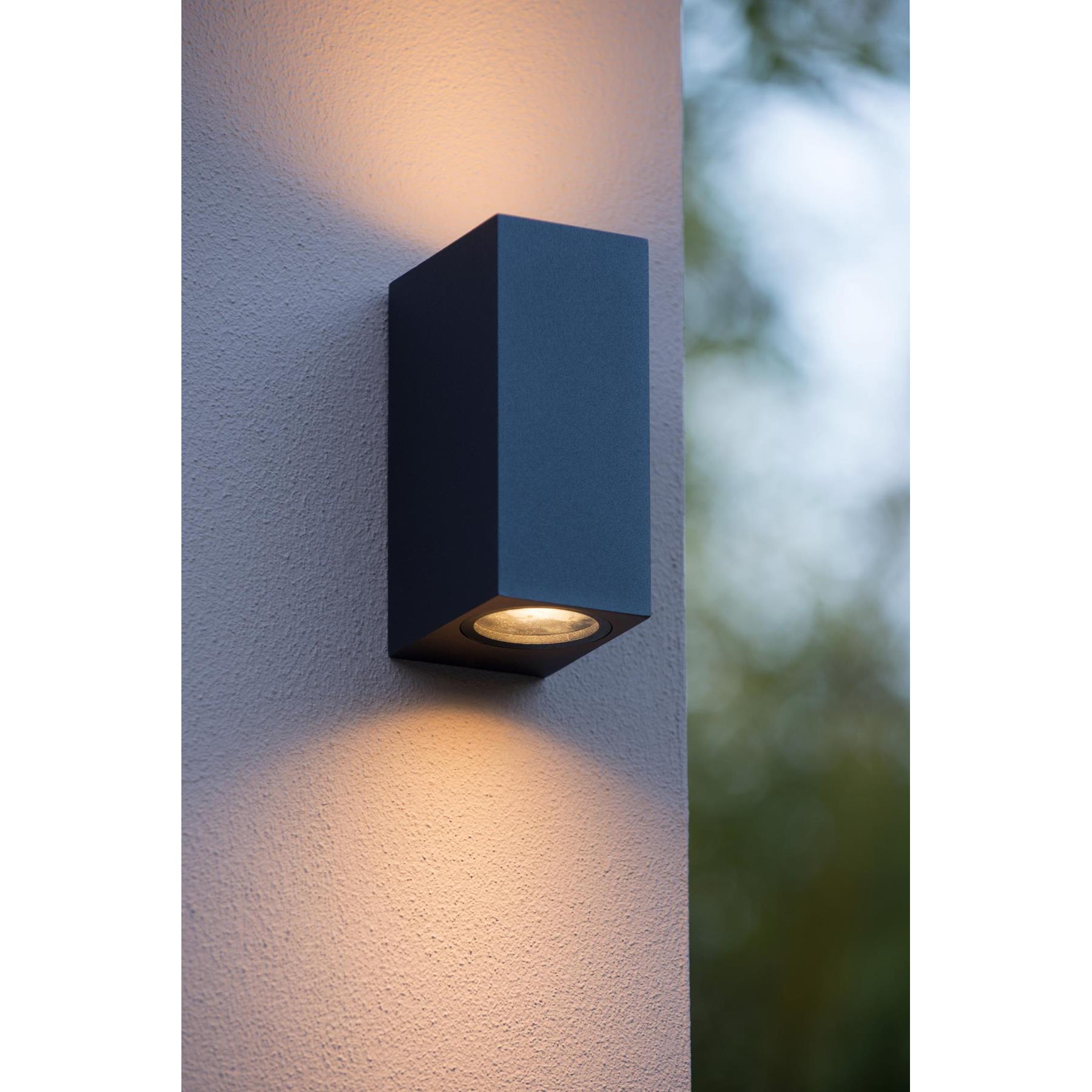 Lucide ZORA-LED Wandspot - Zwart