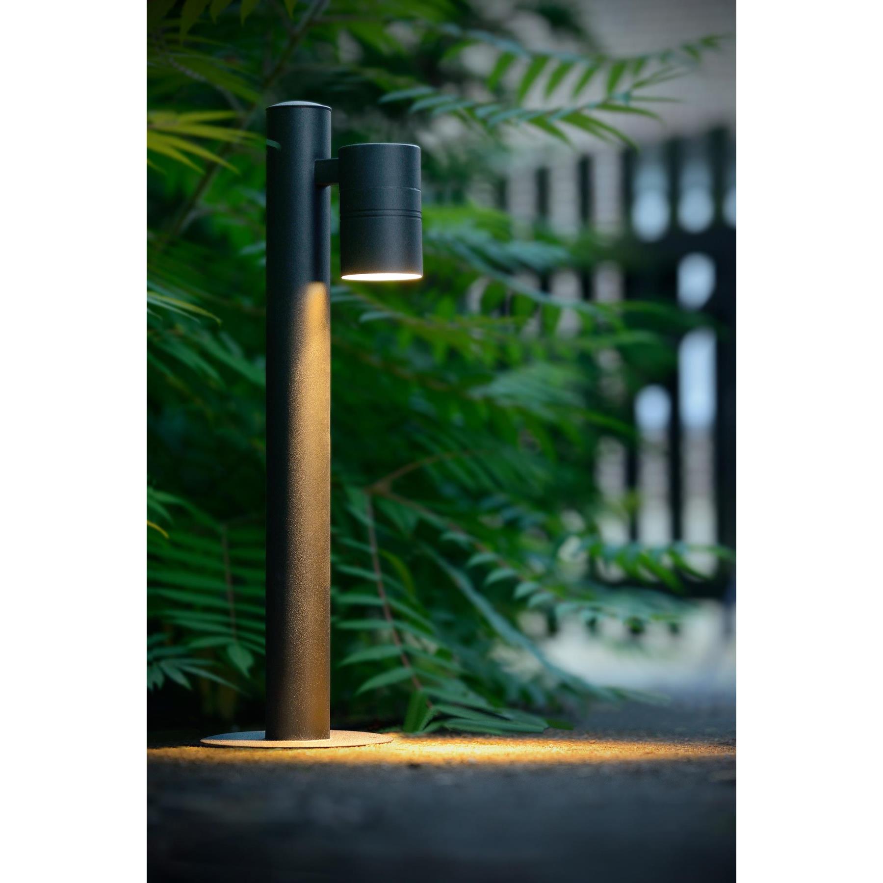 Lucide ARNE-LED Sokkellamp - Zwart
