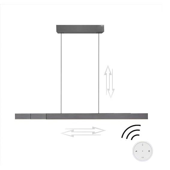 Neuhaus PURE® Hanglamp PURE MOTO-RISE e-Slide & e-Lift  Grey LED incl.