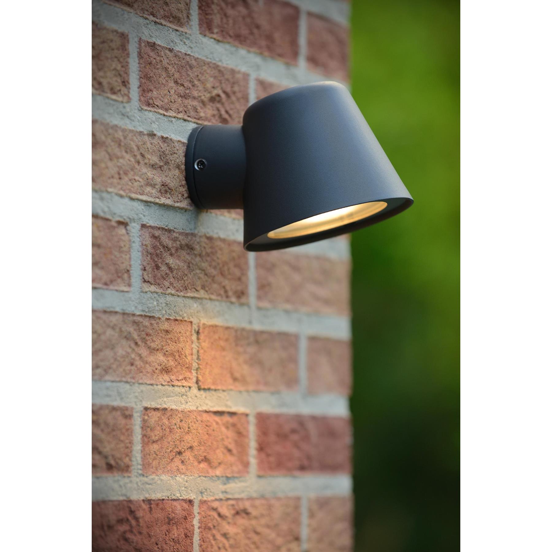 Lucide DINGO-LED Wandlamp - Antraciet