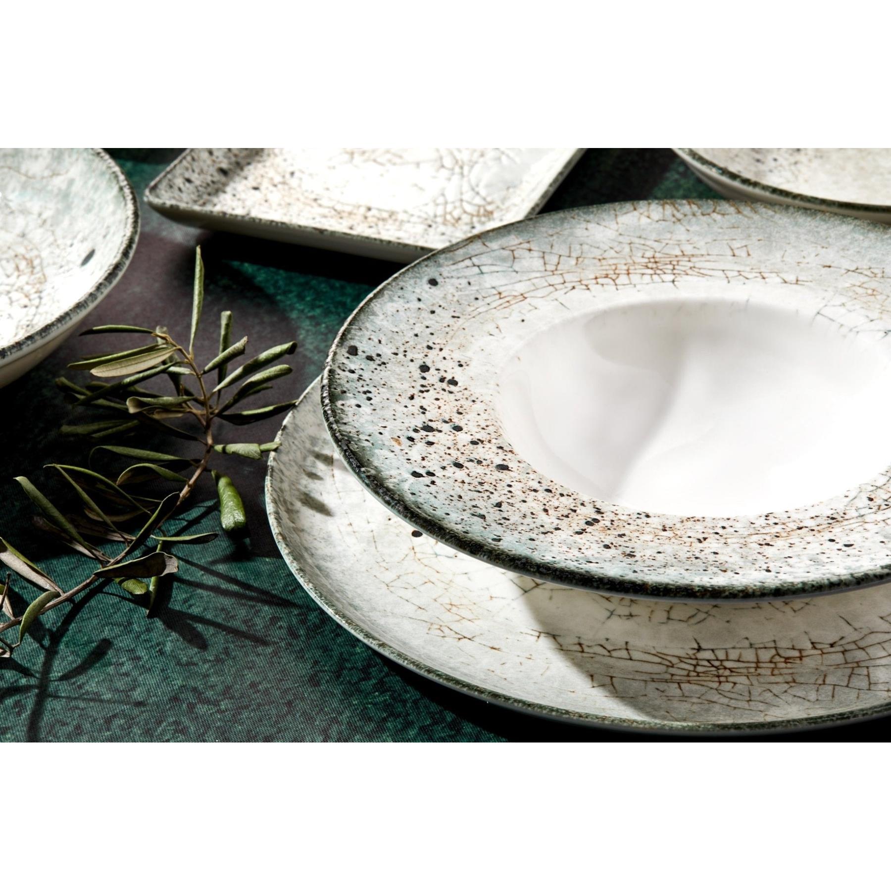 Rinart Serveerschaal - Sedir - Porselein - 33x17 cm - set van 2