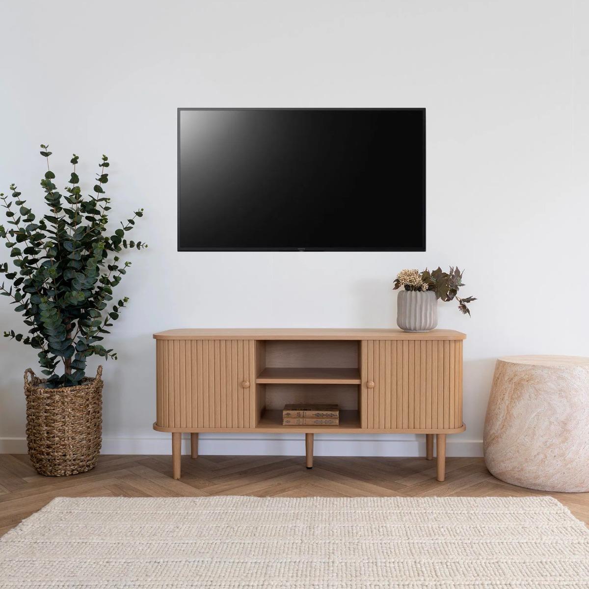 House Nordic - Tv-meubel Naturel - 113x40x51,5cm - Nikko