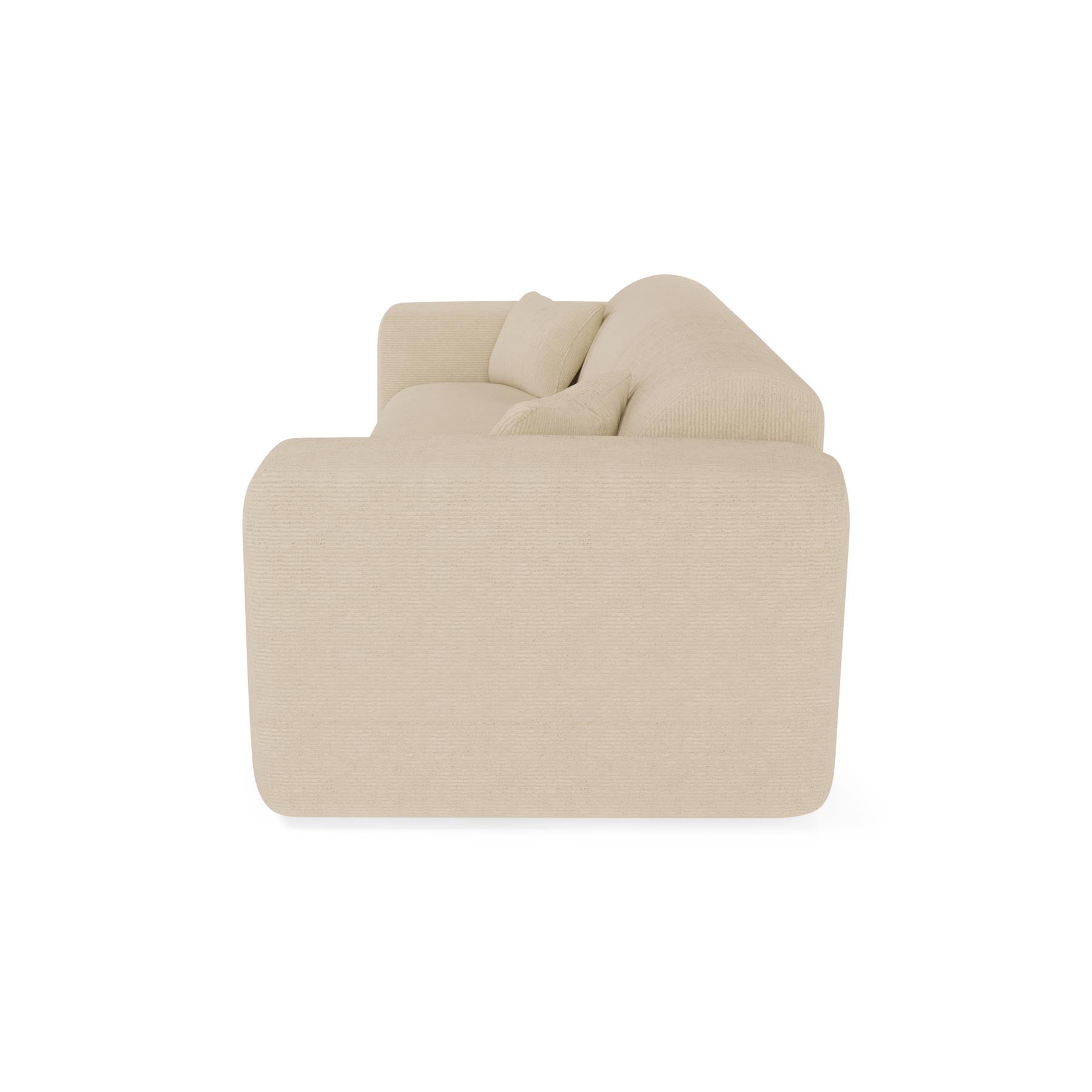 Express slaapbank dunlopillo 140cm corduroy beige