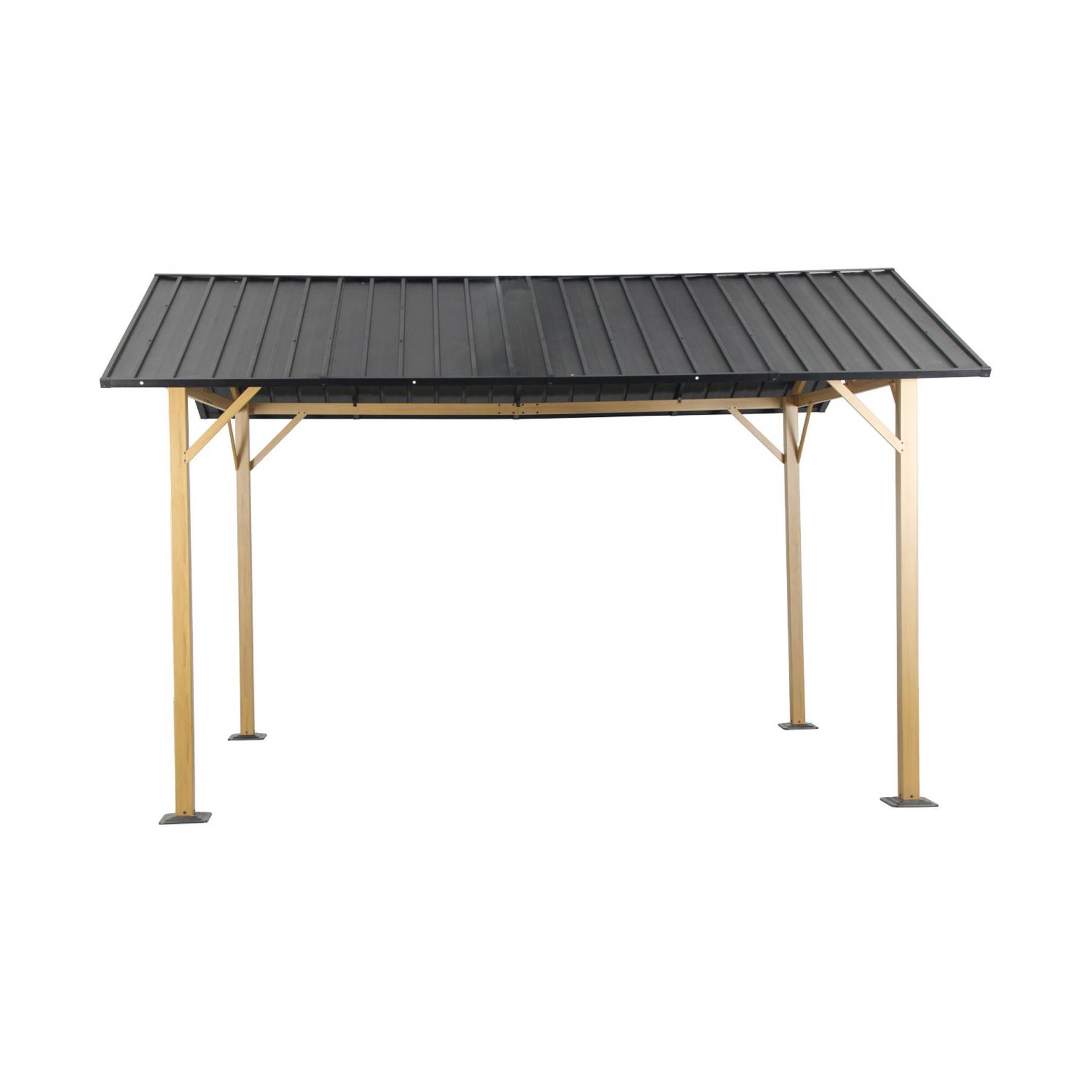 sweeek - Carport van aluminium en staal, 12 m²