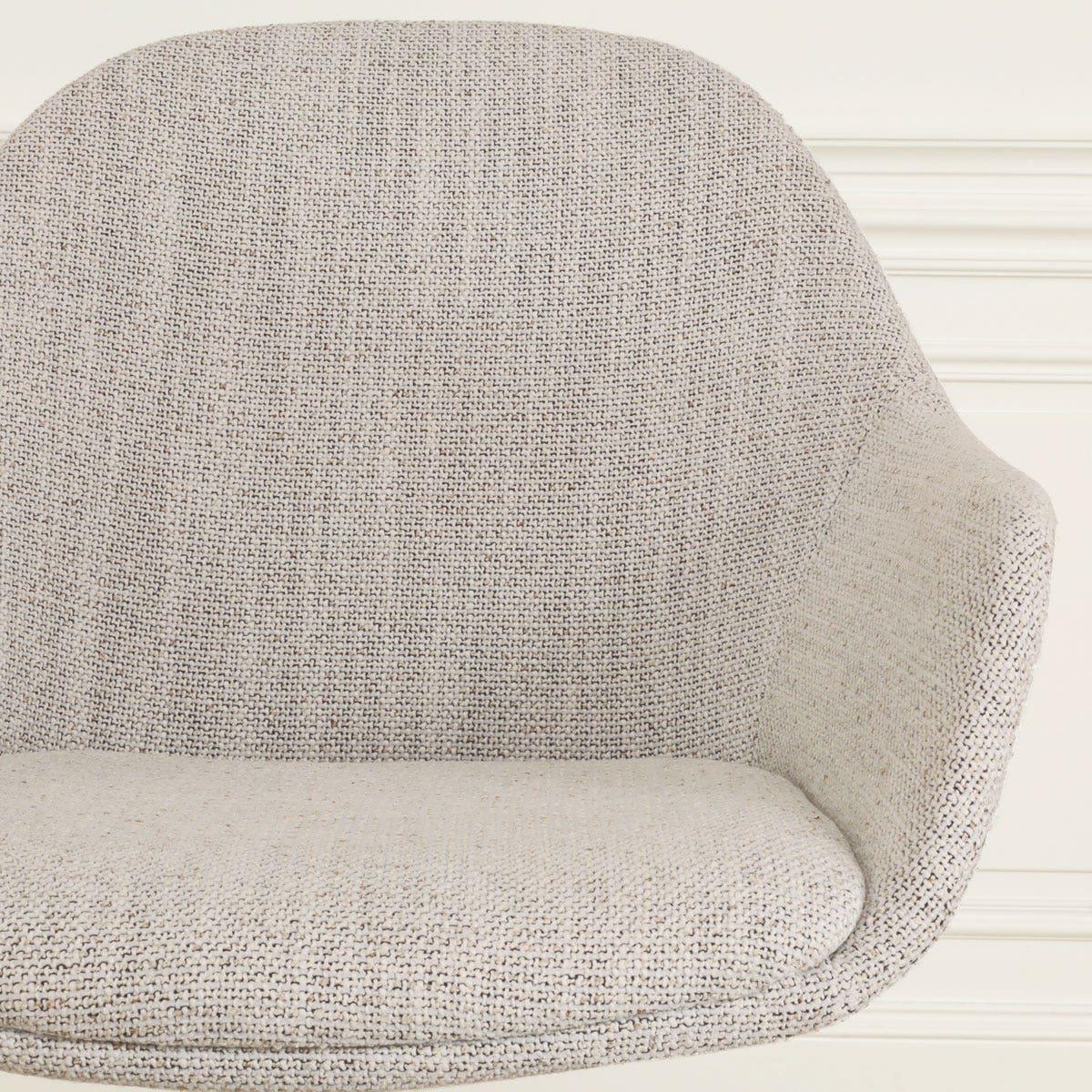 Nolon Nout-Mae Bureaustoel Beige Gemêleerd - Armleuning - Zwart