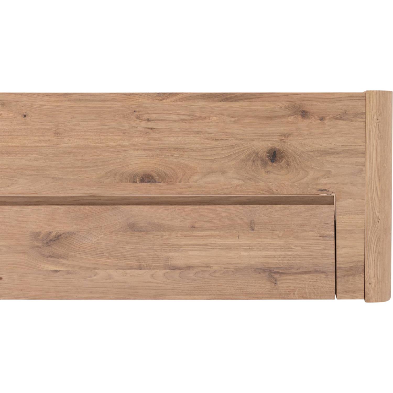 Goossens Bedframe Bibi - 180 x 210 - Eiken naturel - Hout