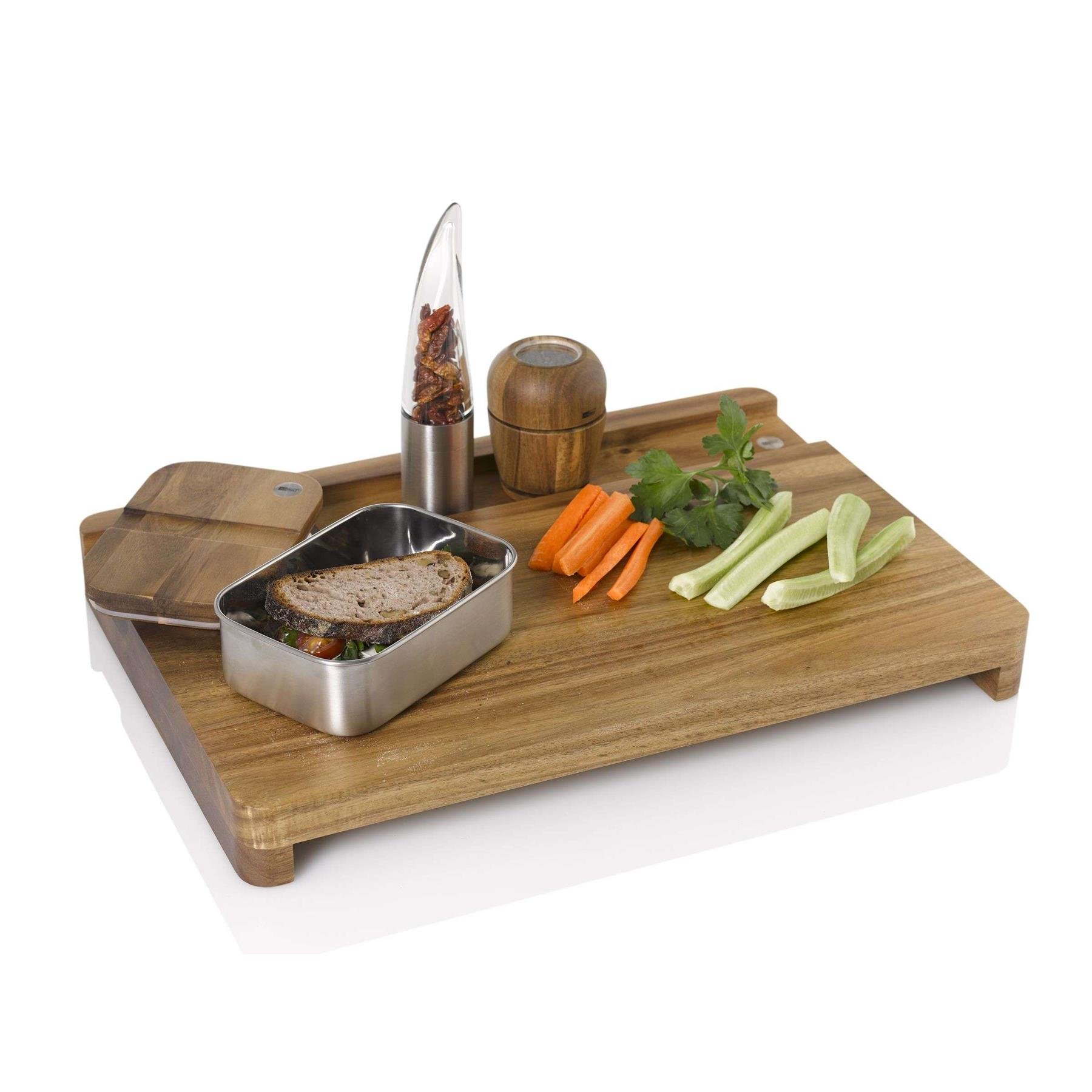 AdHoc - Snijplank met Lunchbox, Acaciahout - AdHoc | Cotto