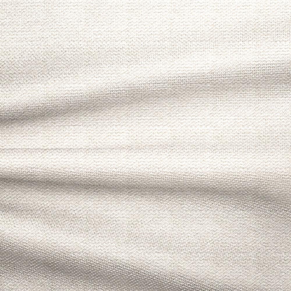 Hoekbank in crème weefstof 300cm