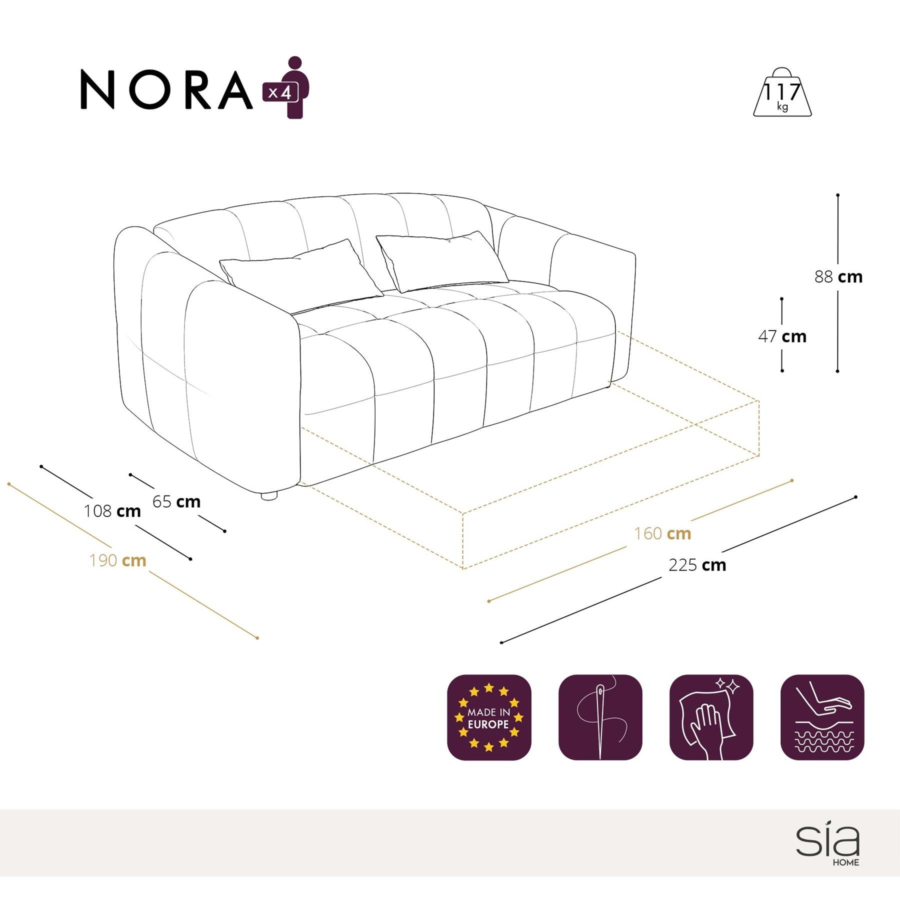 Express slaapbank matras bouclette grafiet grijs 160cm