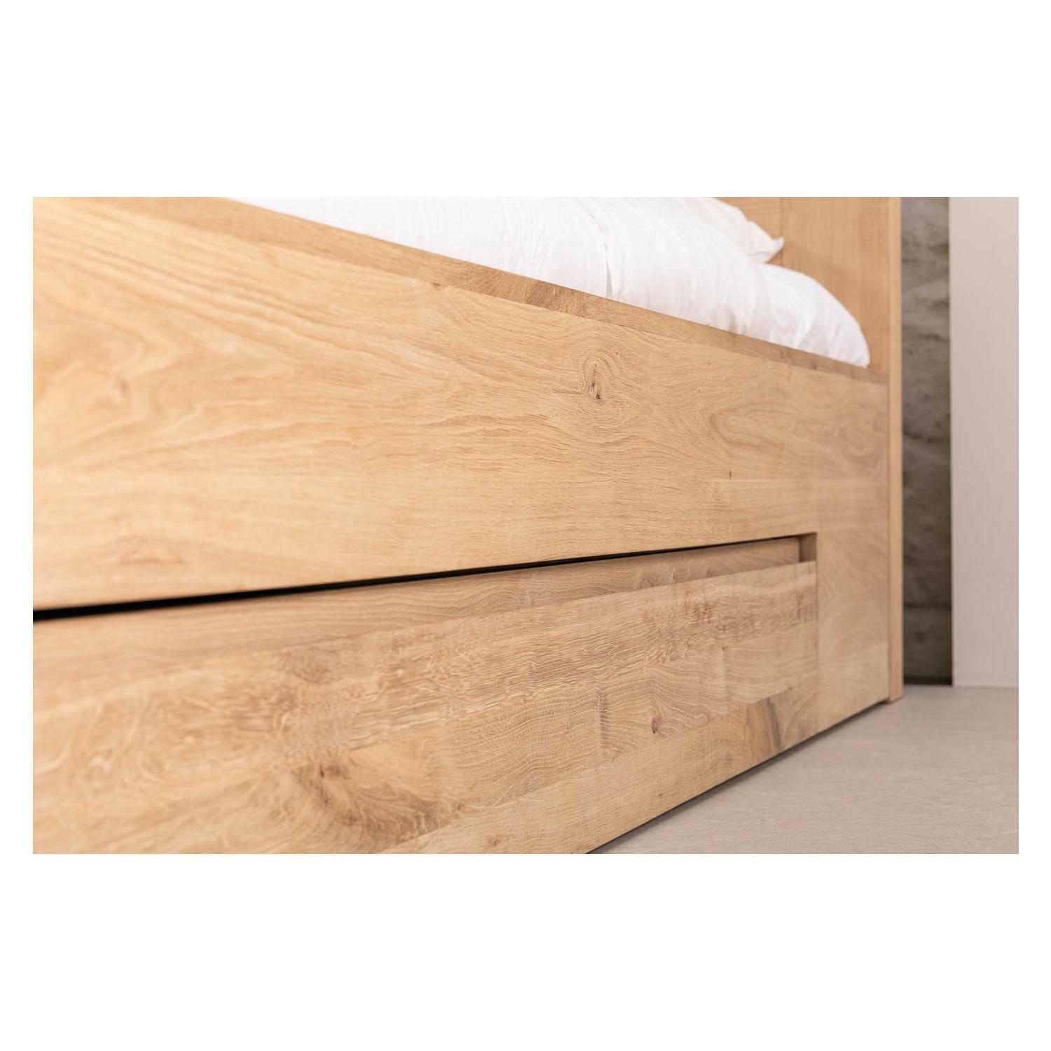Goossens Bedframe Bibi - 140 x 200 - Eiken naturel - Hout