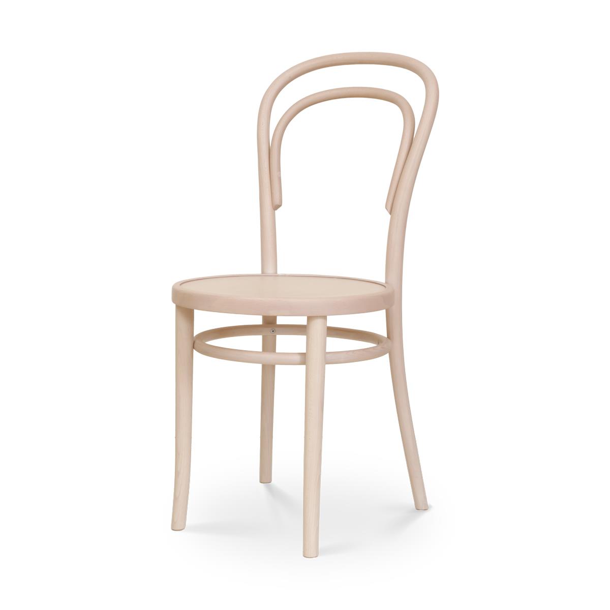 Fameg Vienna Thonet No.14 Houten Bistrostoel Whitewash