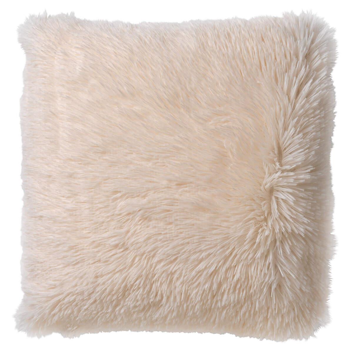 Dutch Decor kussenhoes FLUFFY - 45x45 cm Snow White