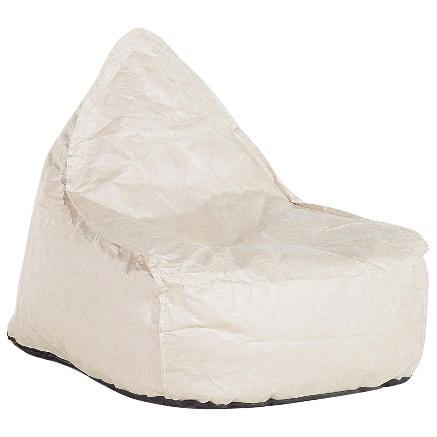 Beliani - DROP - Zitzak - Lichtbeige - Synthetisch materiaal