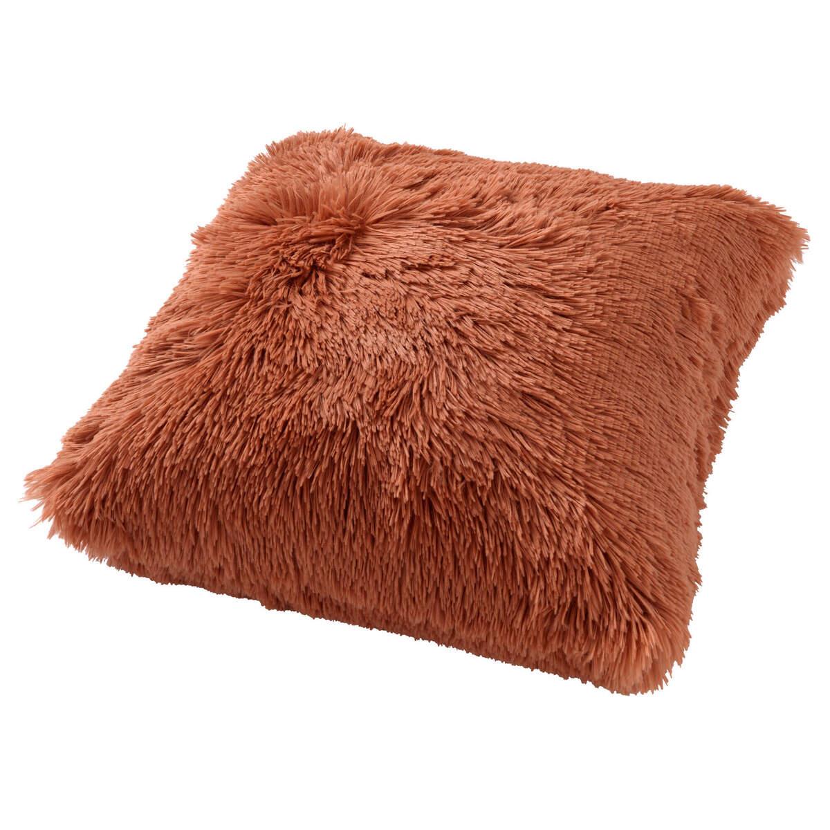 Dutch Decor sierkussen FLUFFY - 45x45 cm Muted Clay