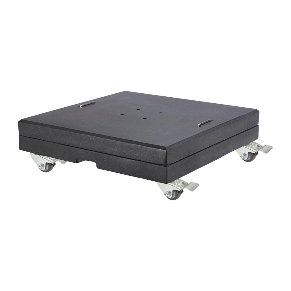 Platinum Modena verrijdbare parasolvoet 150 kg. - Graniet
