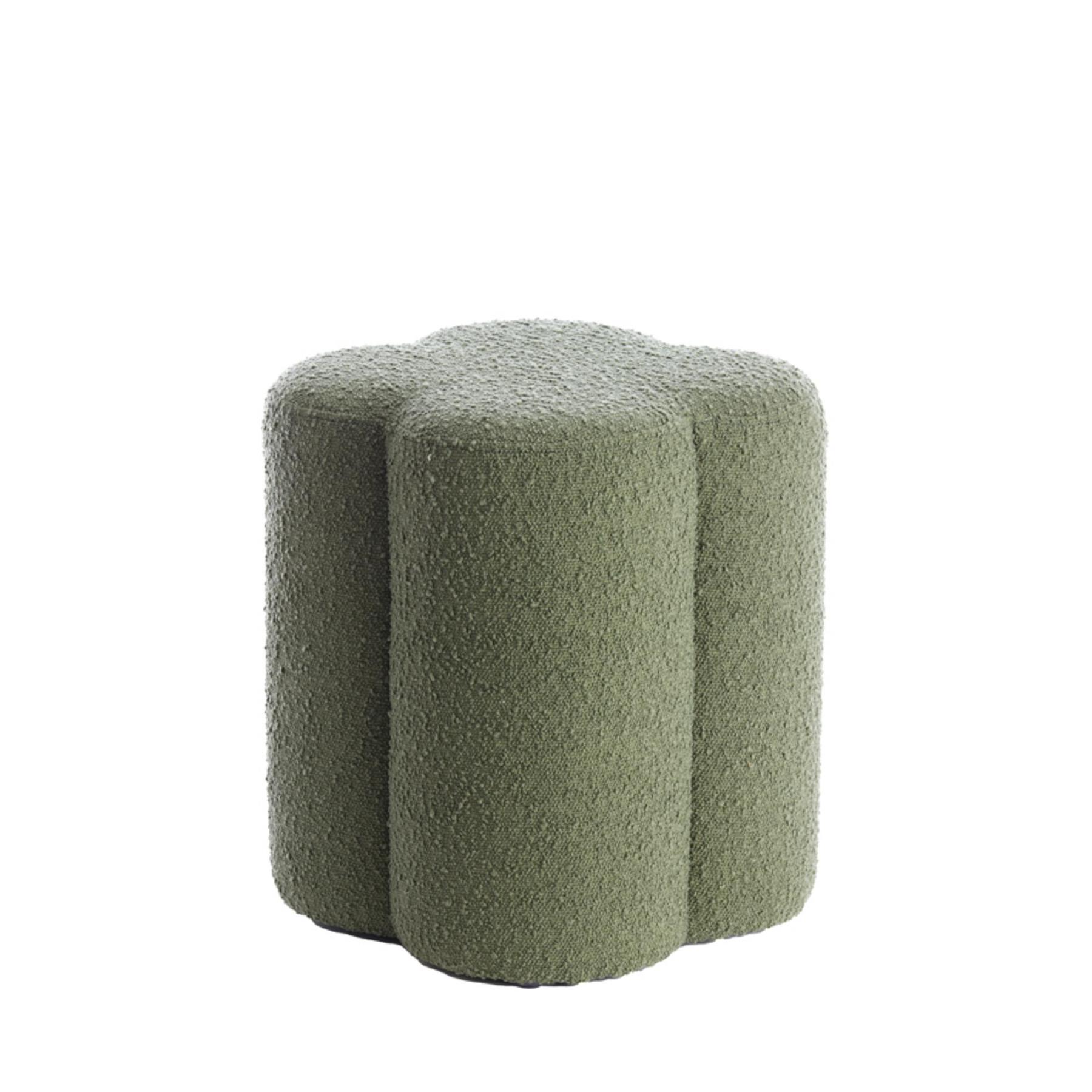 Light & Living Poef Nalani - Groen - 38x38x45cm