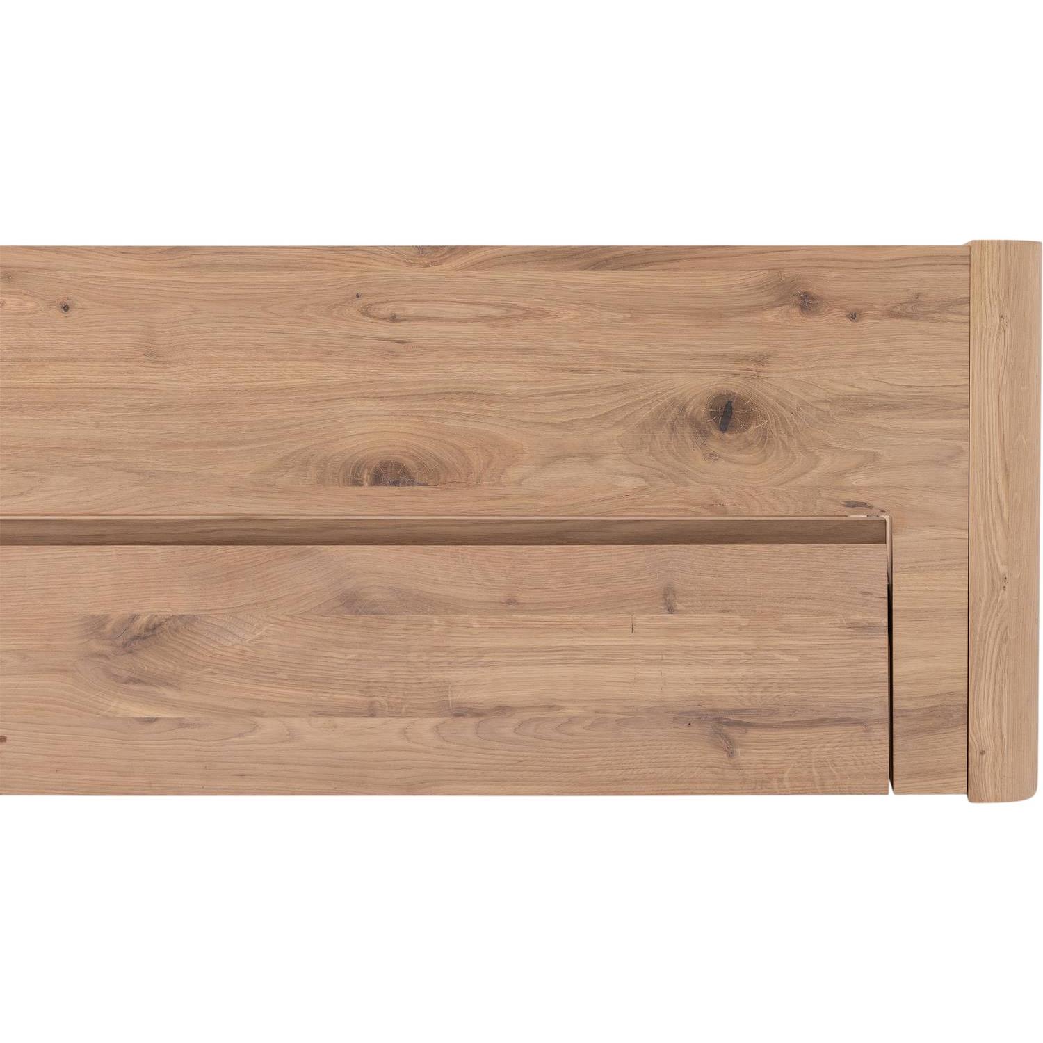 Goossens Bedframe Bibi - 140 x 200 - Eiken naturel - Hout