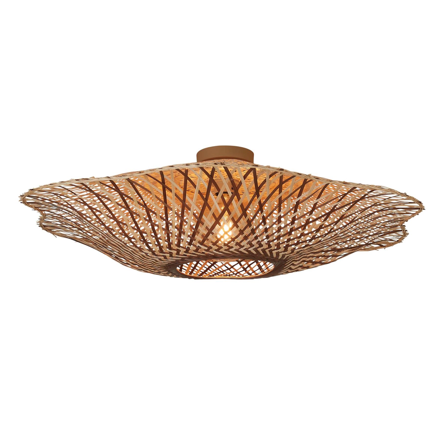 GOOD&MOJO Plafonniere Madura - Naturel - Ø22cm