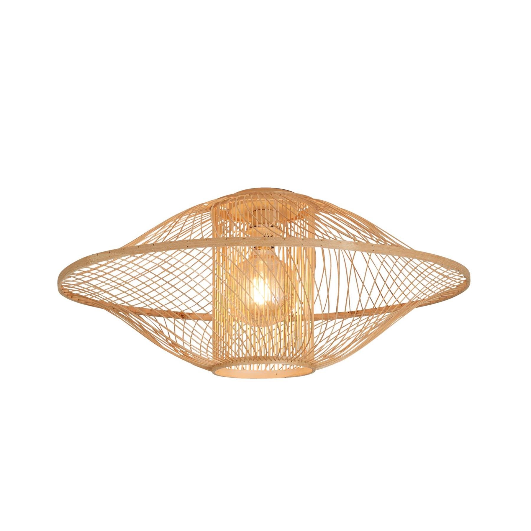 GOOD&MOJO Plafonniere Maui - Naturel - Ø70cm