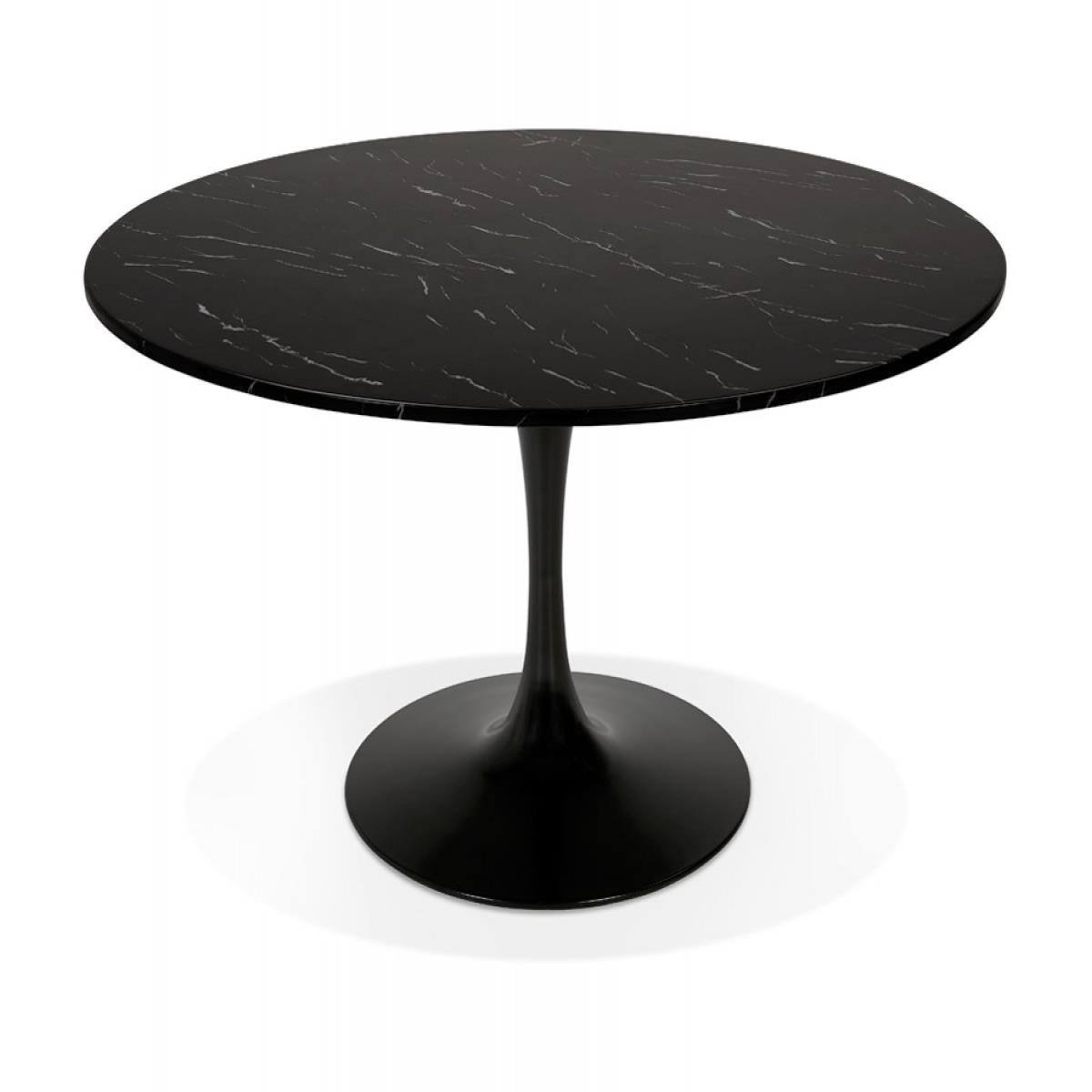 ALTEREGO WITNEY Ronde eettafel - Zwart