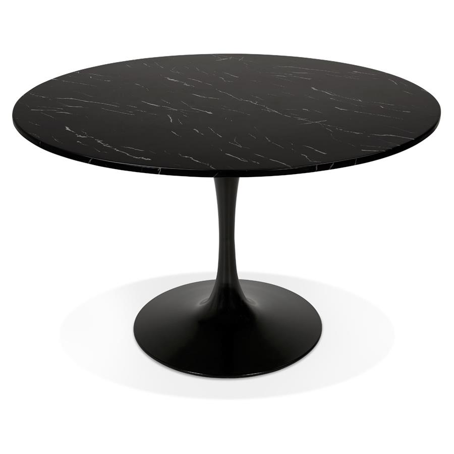 ALTEREGO WITNEY Ronde eettafel - Zwart