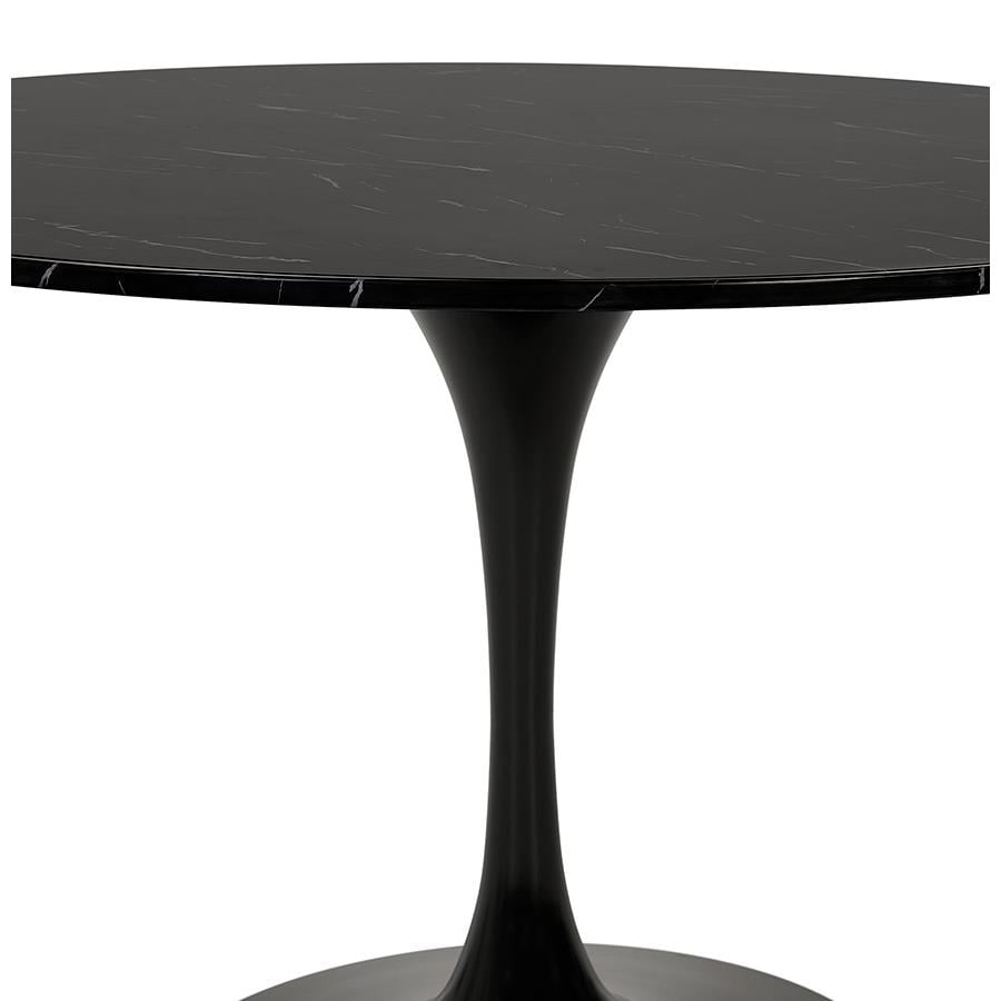ALTEREGO WITNEY Ronde eettafel - Zwart
