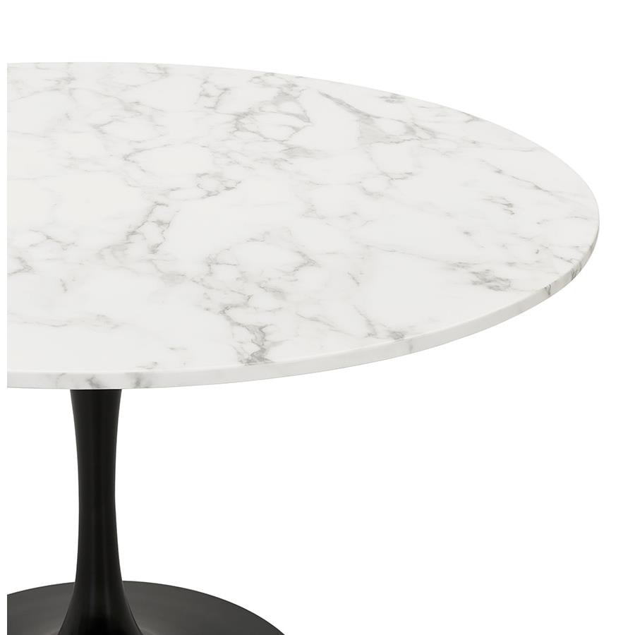 ALTEREGO WITNEY Ronde eettafel - Wit