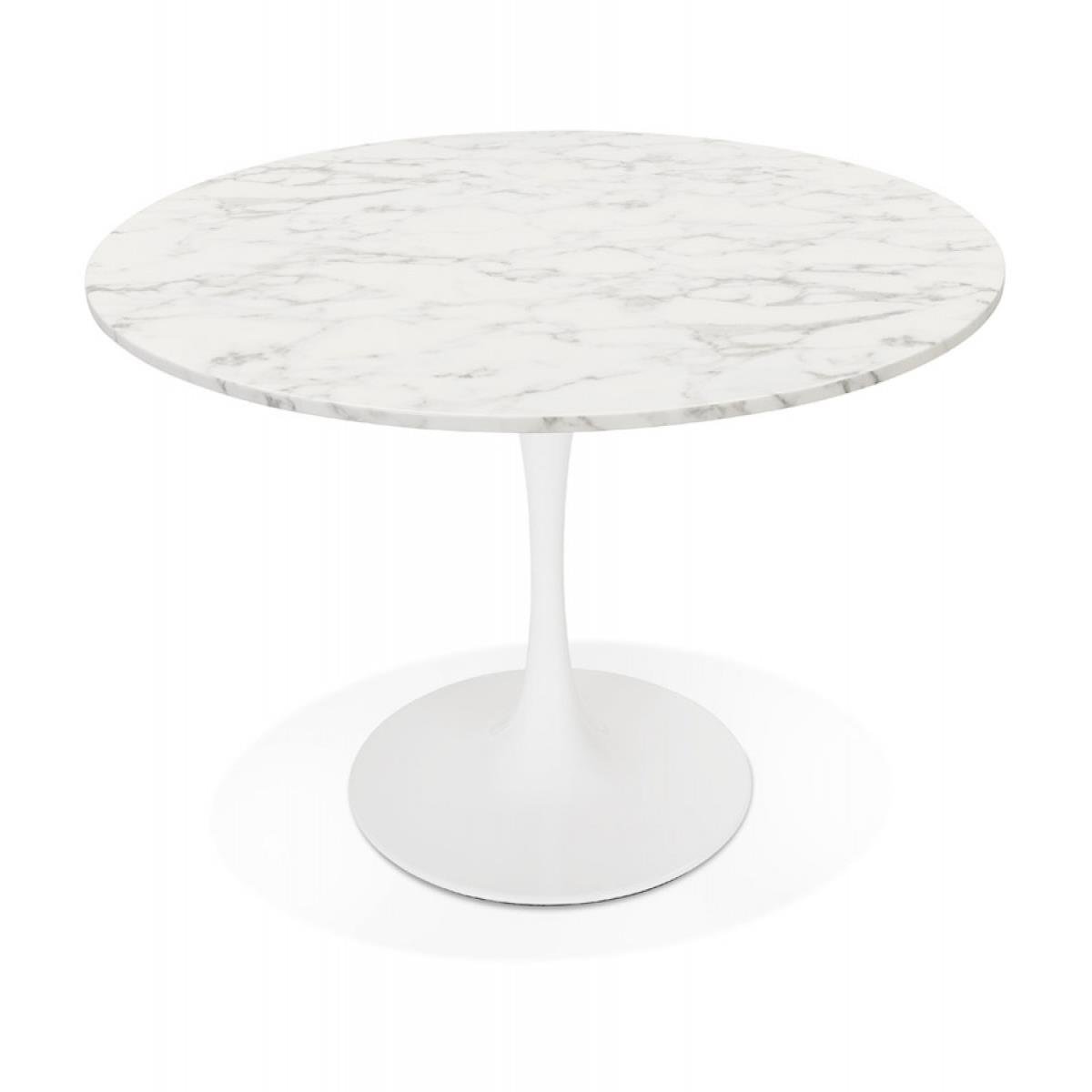 ALTEREGO WITNEY Ronde eettafel - Wit