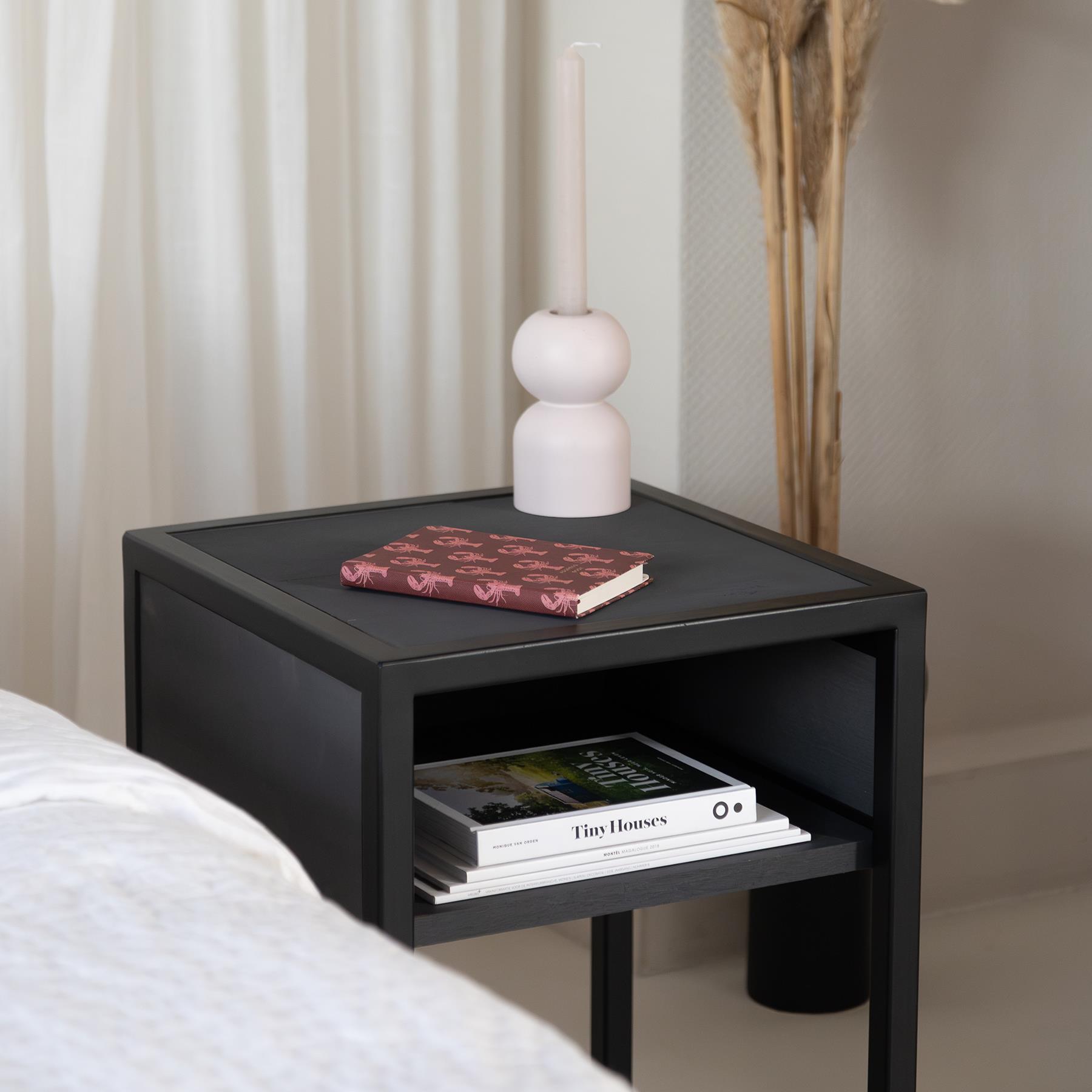 SPINDER DESIGN DIVA ONE-NIGHTSTAND Nachtkast - Grijs | Zwart