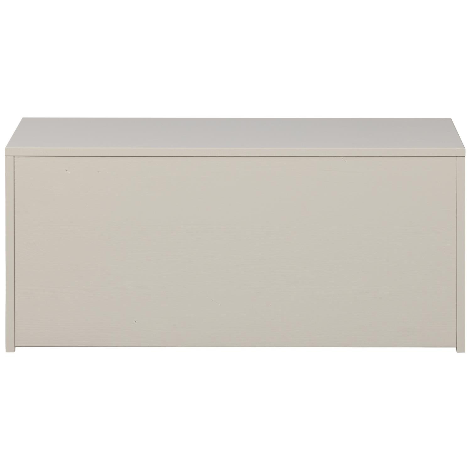 WOOOD New Gravure Kistbank - Grenen - Dust - 40x88x50