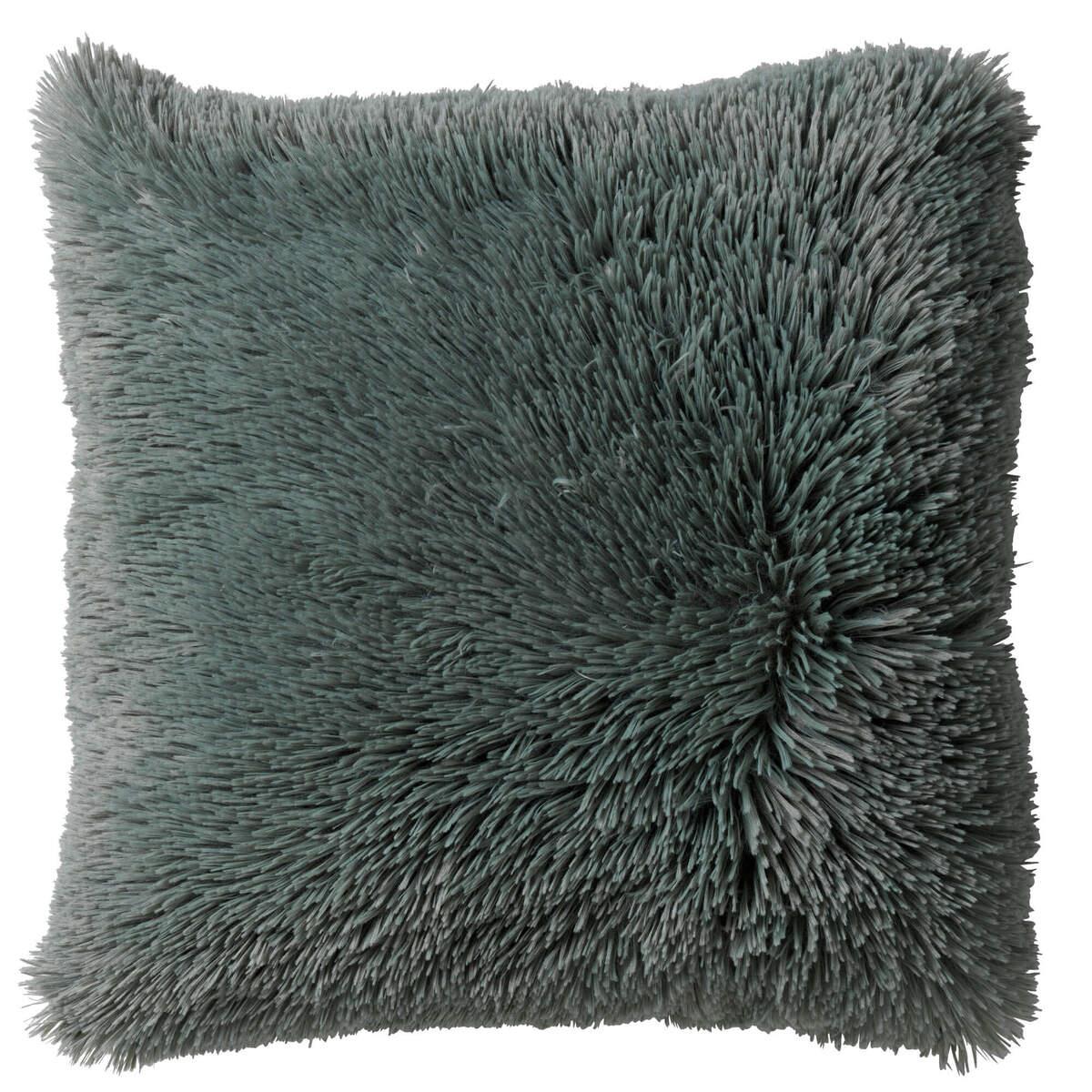 Dutch Decor sierkussen FLUFFY - 45x45 cm Jadeite