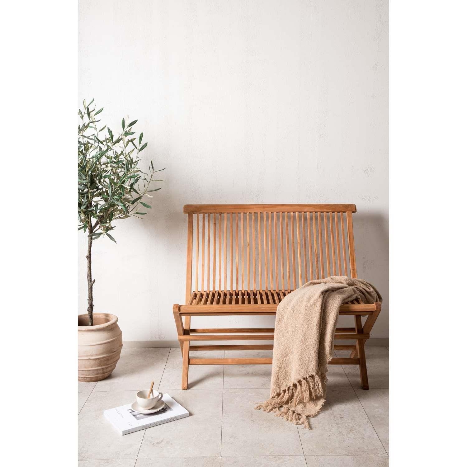 Venture Home Ghana Banksofa 62 x 89 x 100 - Natuur