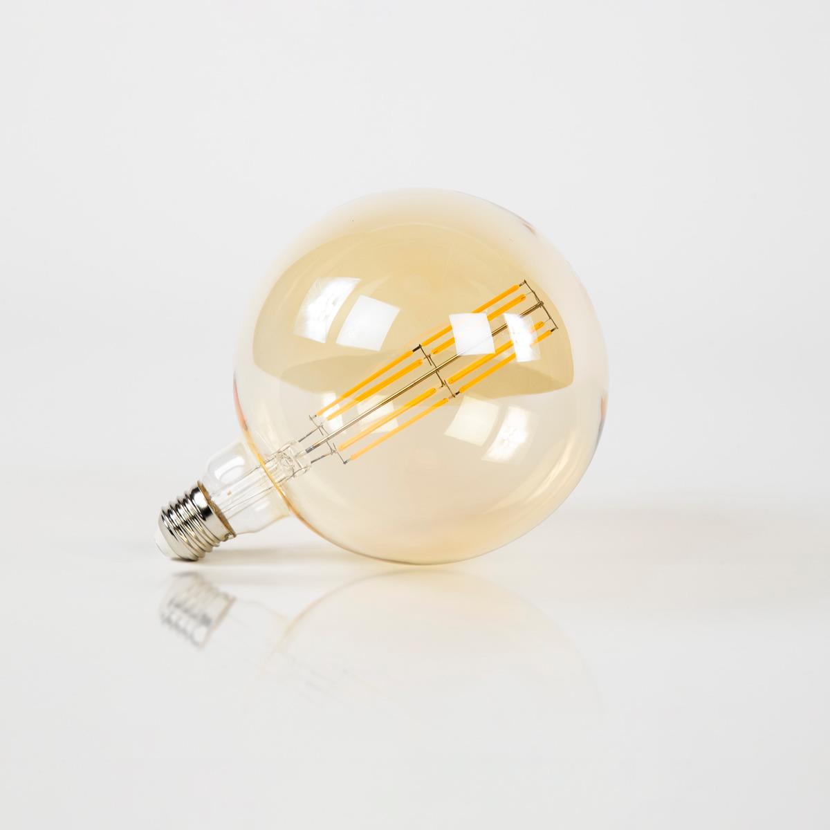 Fraaai - Lichtbron LED Ø15 - amberkleurig glas