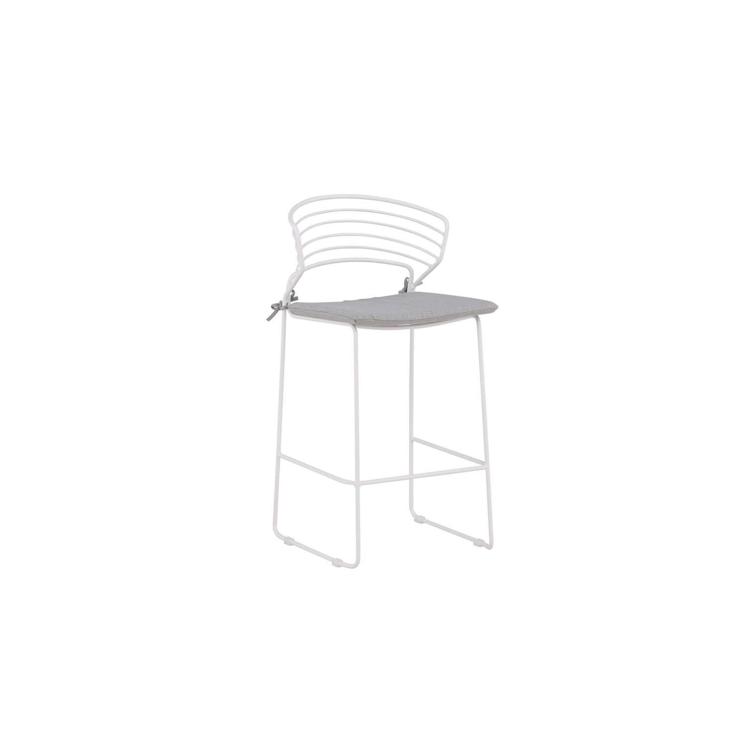 Venture Home Milano Barkruk 48 x 94 x 47 - Wit - 4-pack