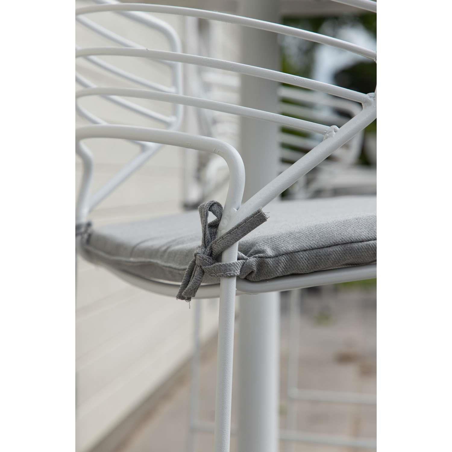 Venture Home Milano Barkruk 48 x 94 x 47 - Wit - 4-pack