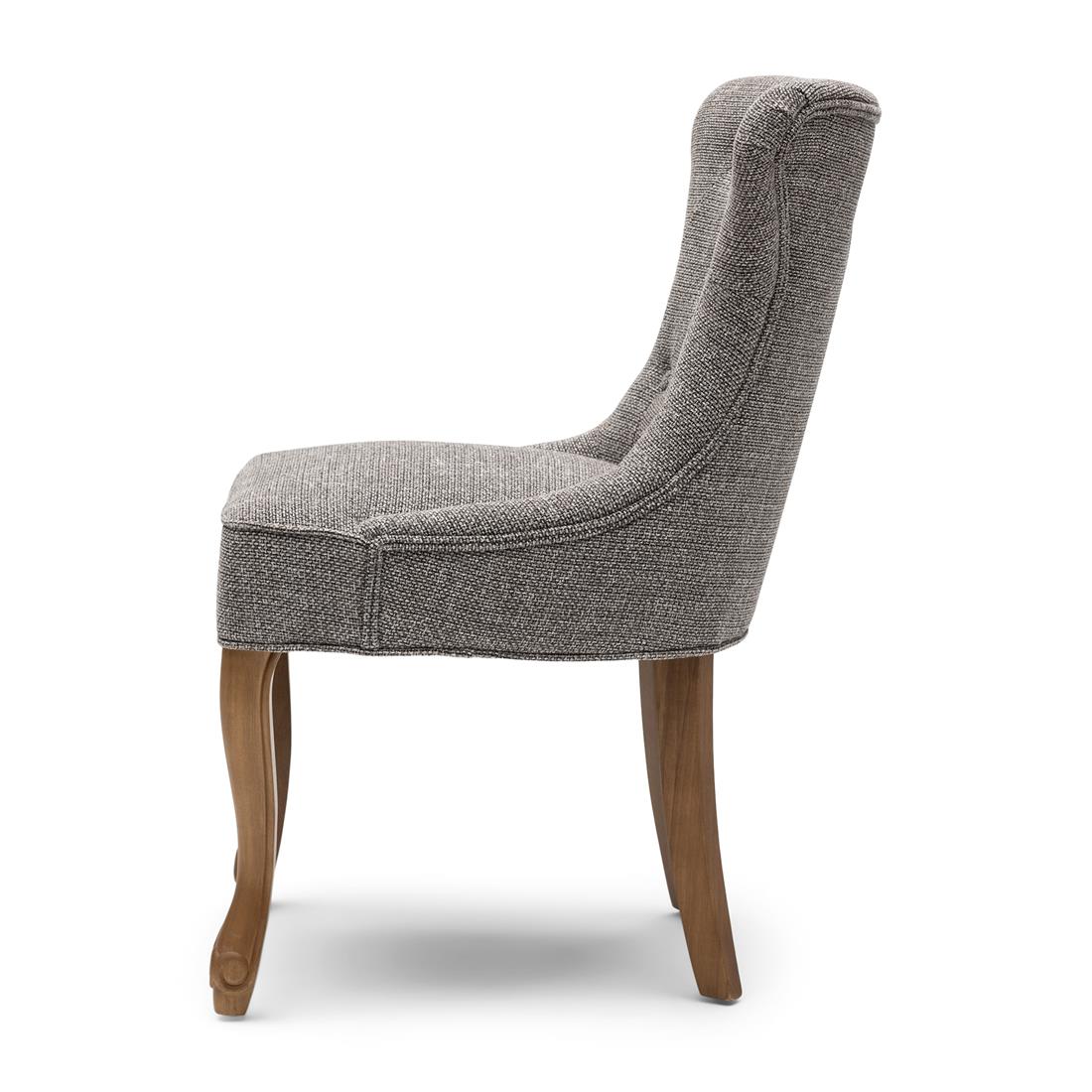 Riviera Maison - George Dining Chair Bright Taupe - Bright Taupe