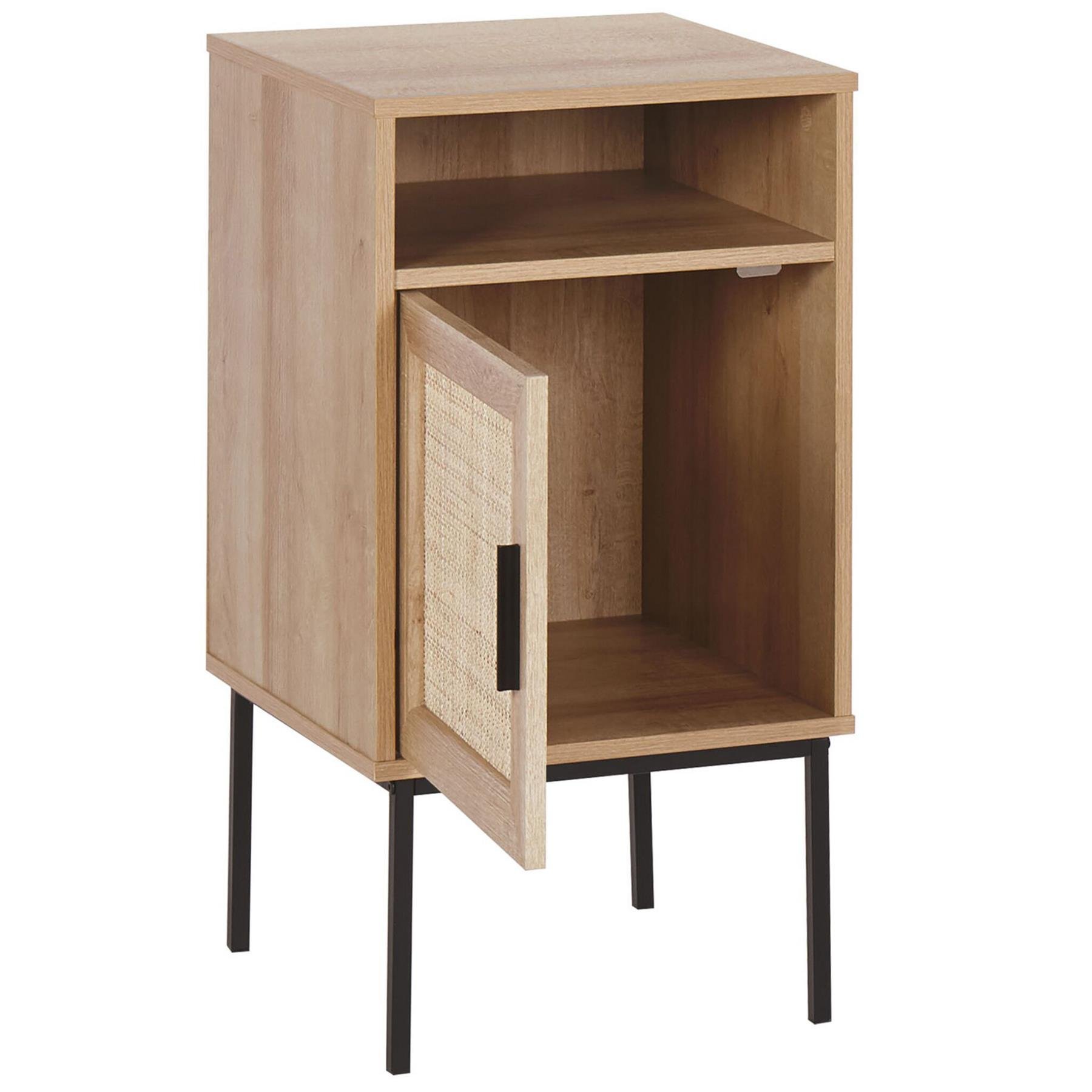 Beliani - PASCO - Bijzettafel - Lichte houtkleur - Vezelplaat